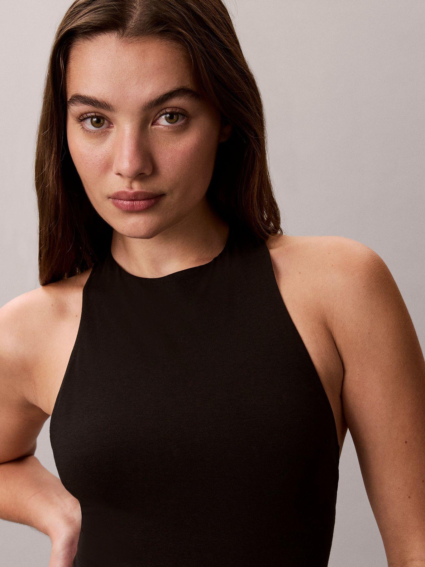 Body Shapewear Icon Cotton Modal Negro Calvin Klein-3