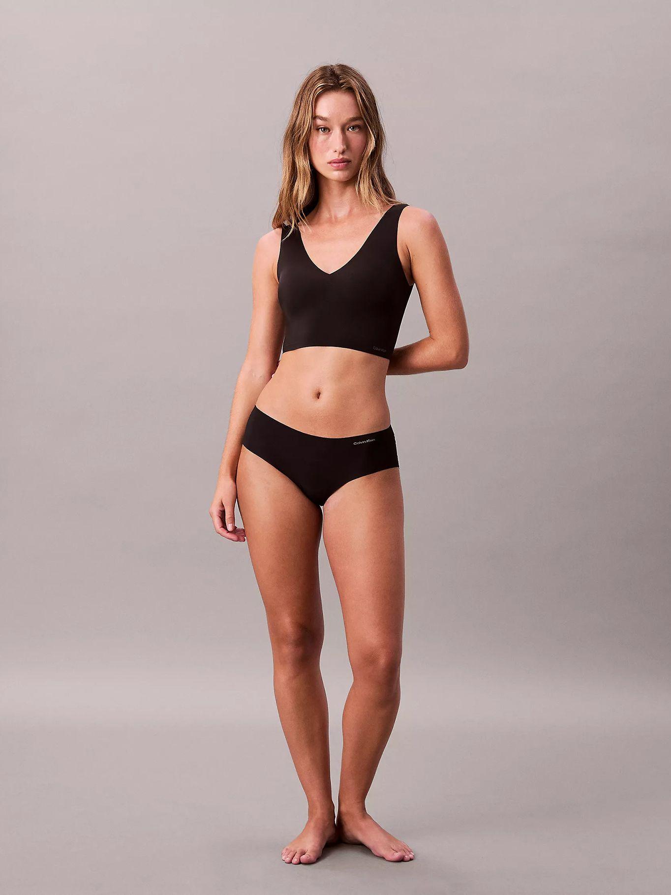 Bralette Lined Invisibles Confort Negro Calvin Klein-1