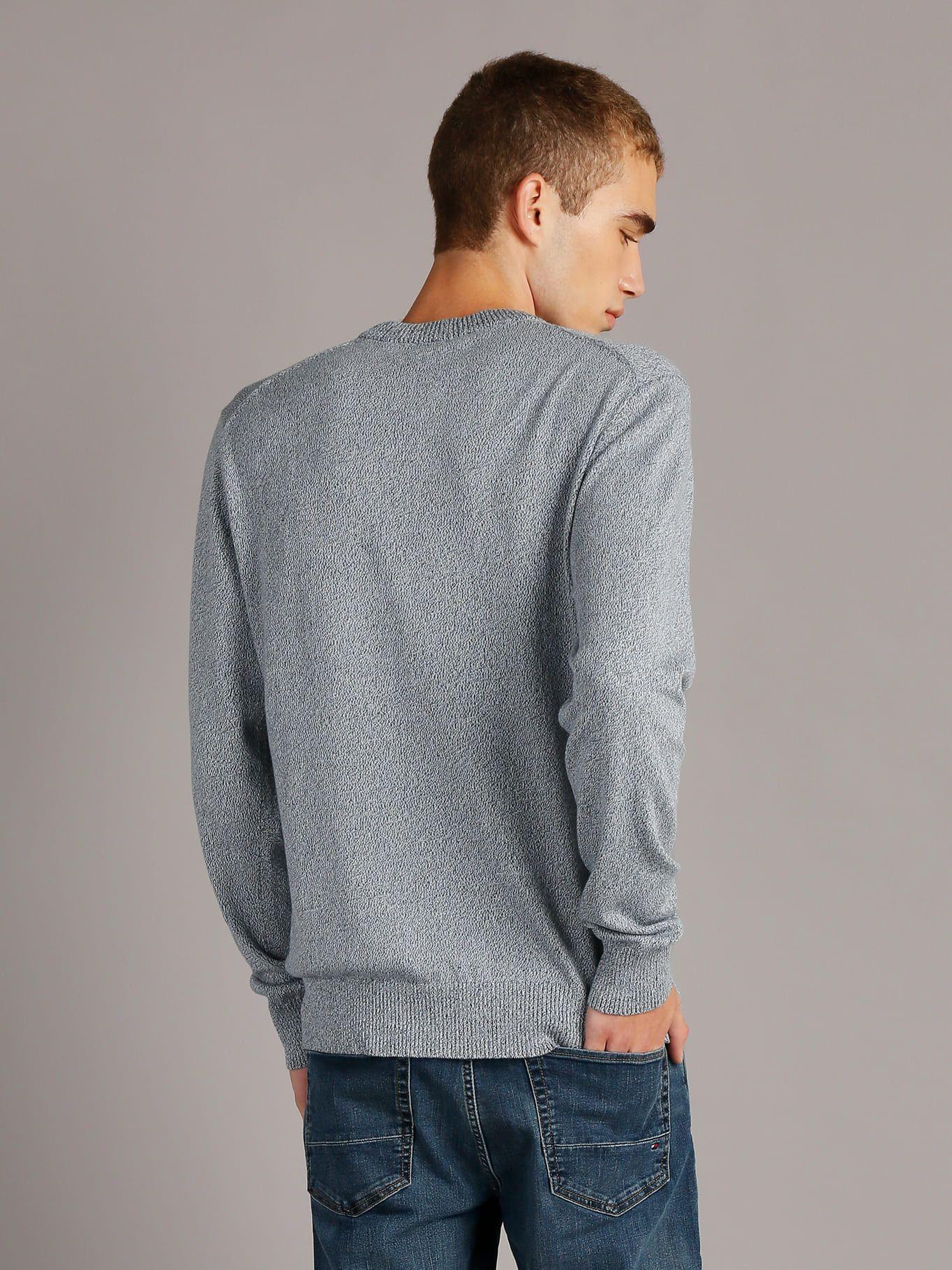 Sweater Mouline Gris Calvin Klein-3