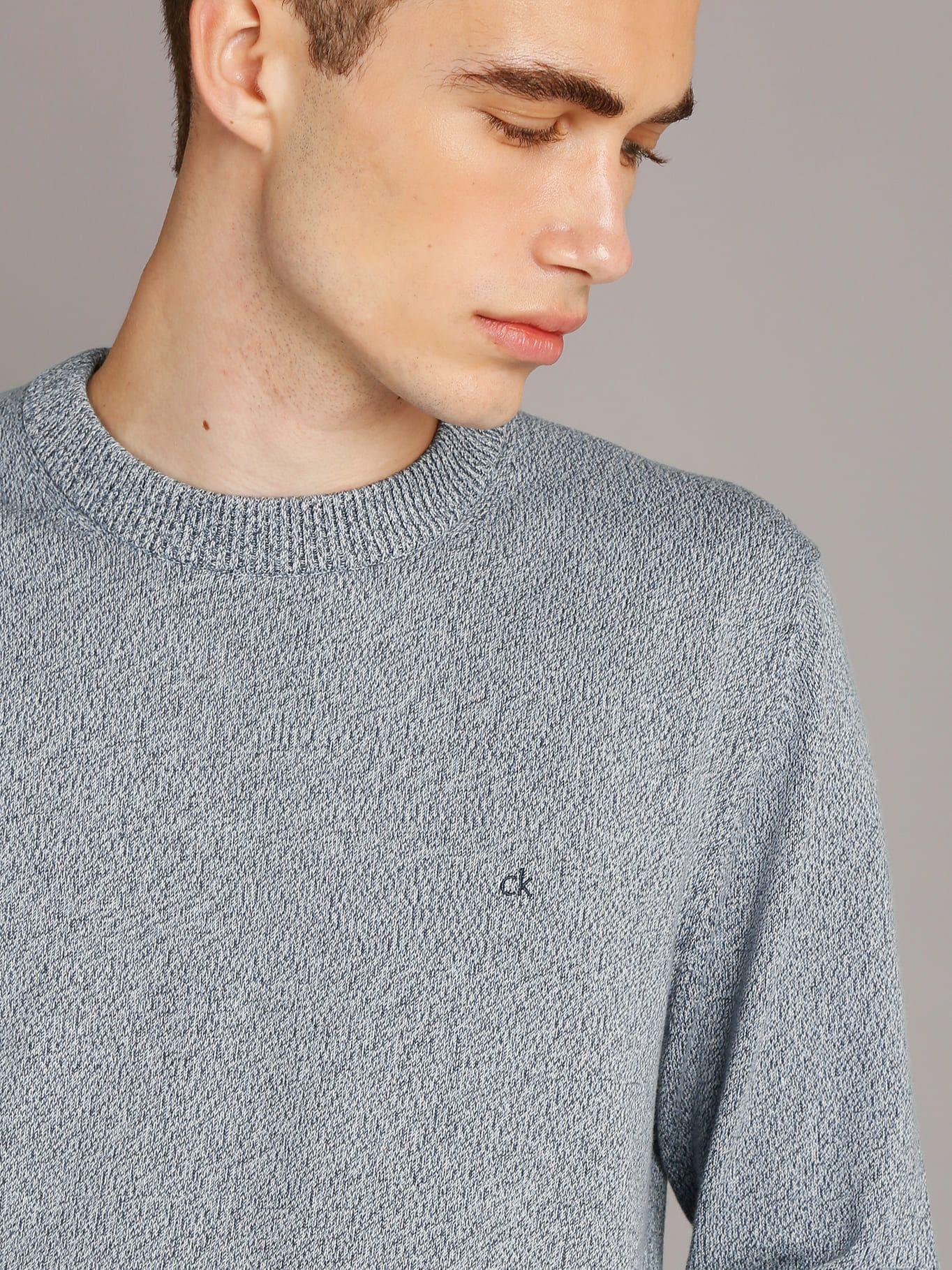 Sweater Mouline Gris Calvin Klein-4