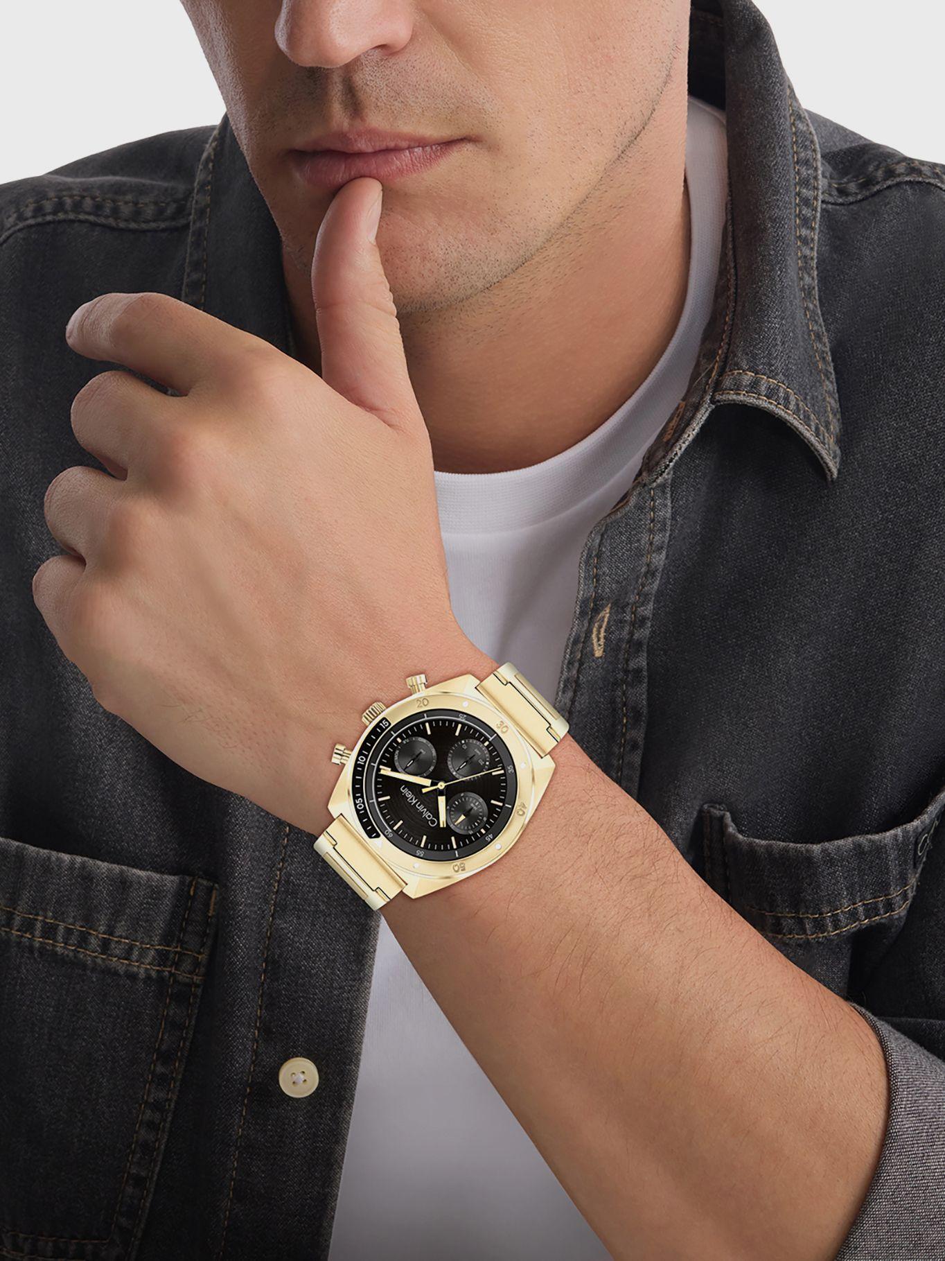 Reloj Multifunction Link Bracelet Dorado Calvin Klein-3