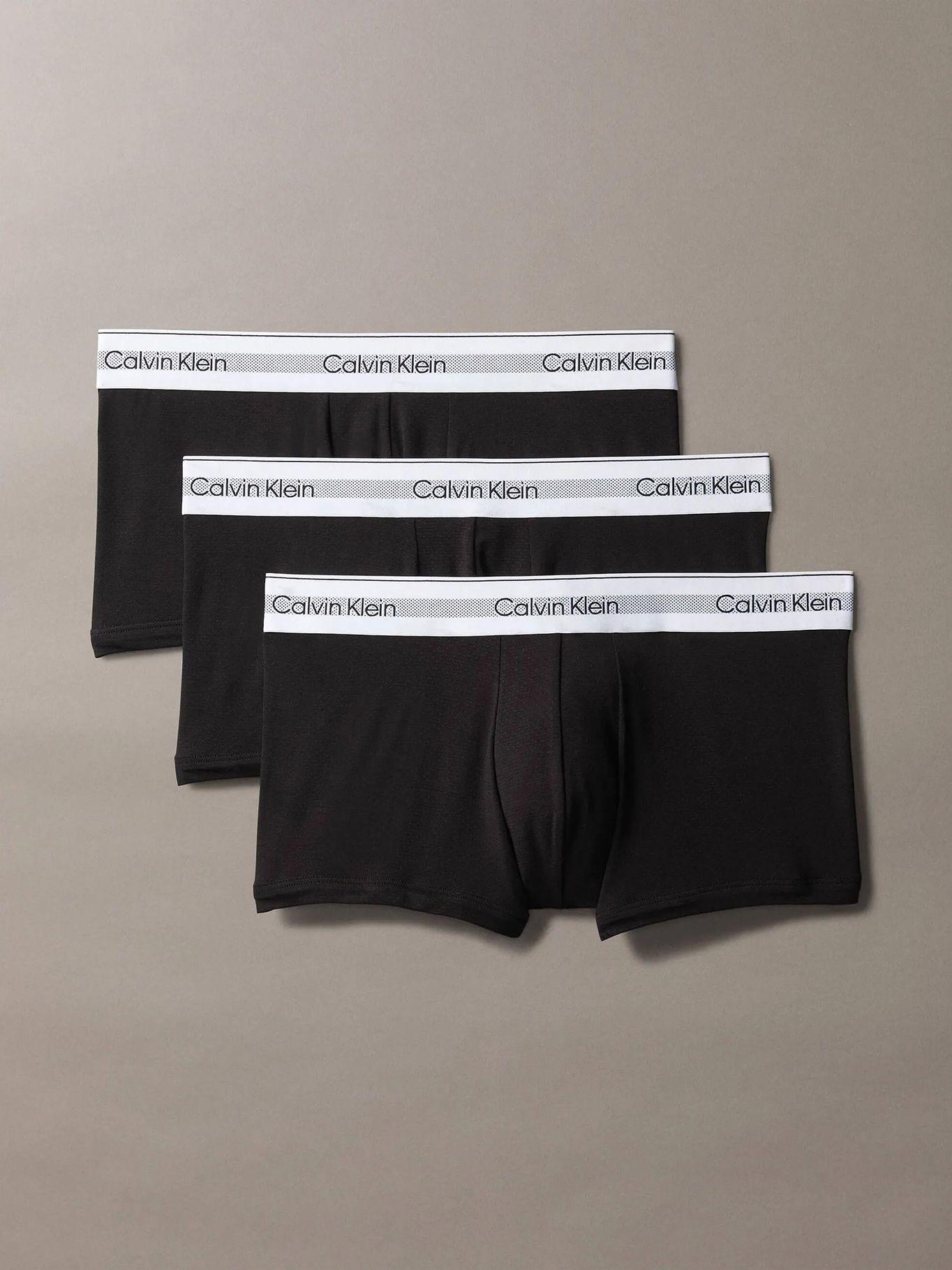 Pack 3 Bóxers Low Trunk Modern Air Negro Calvin Klein-0