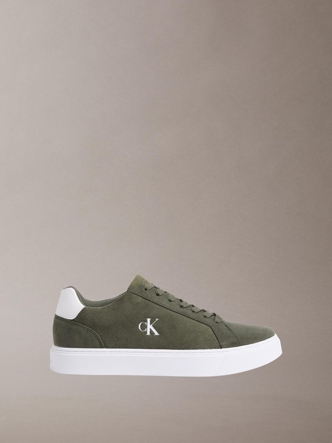 Zapatillas Clásicas de Suela Gruesa Verde Calvin Klein-4