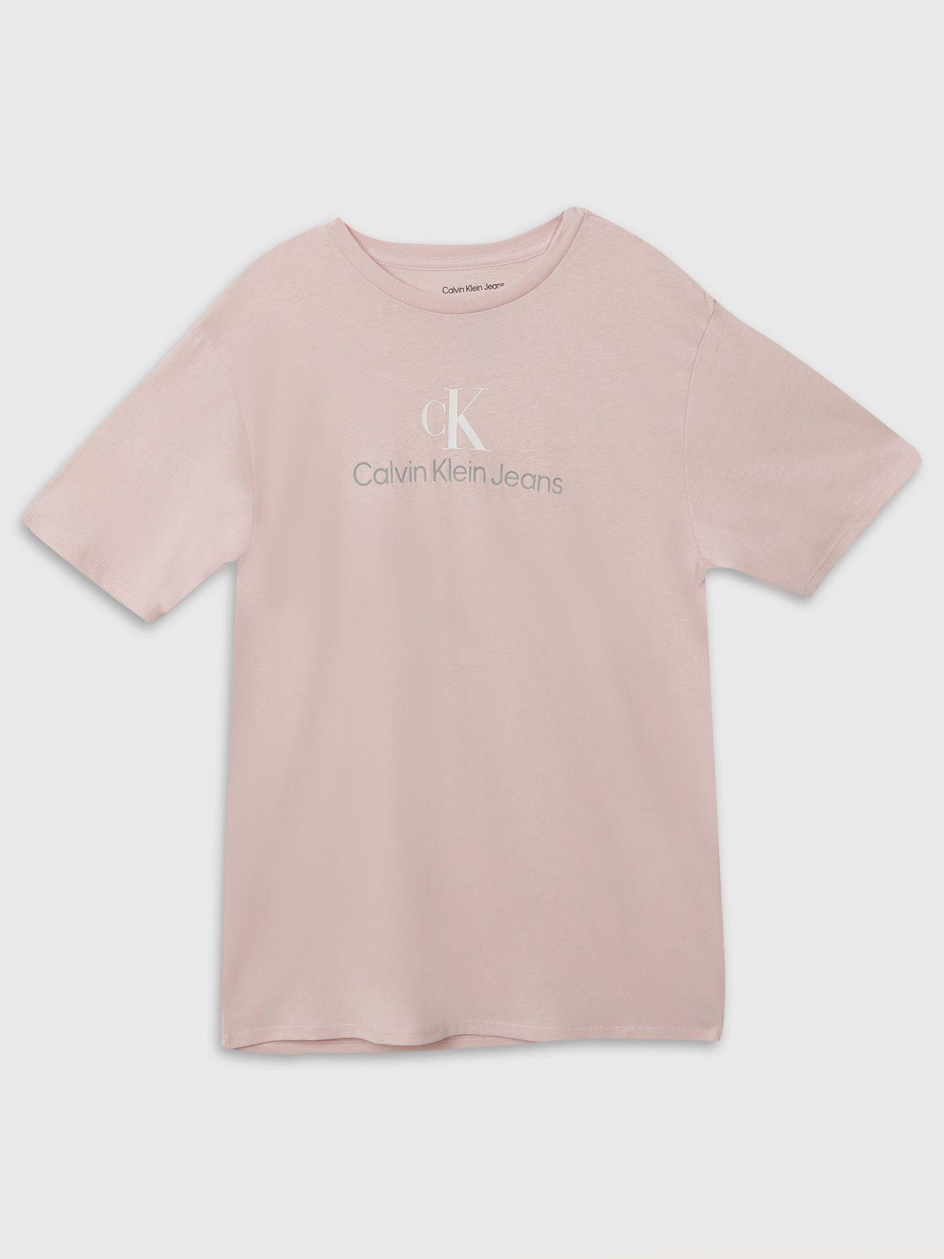 Polera Niño Centered Rosado Calvin Klein-0