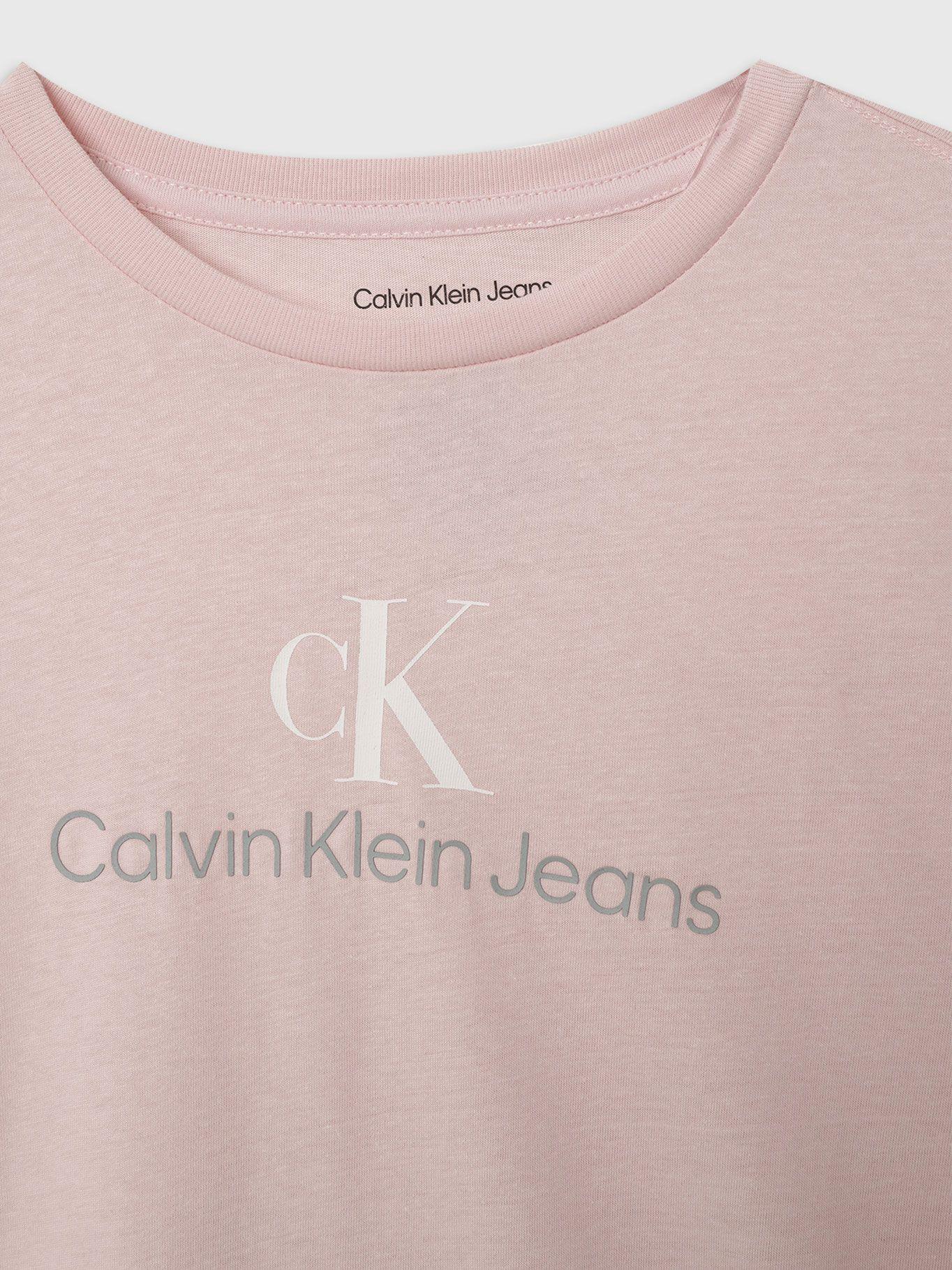 Polera Niño Centered Rosado Calvin Klein-3