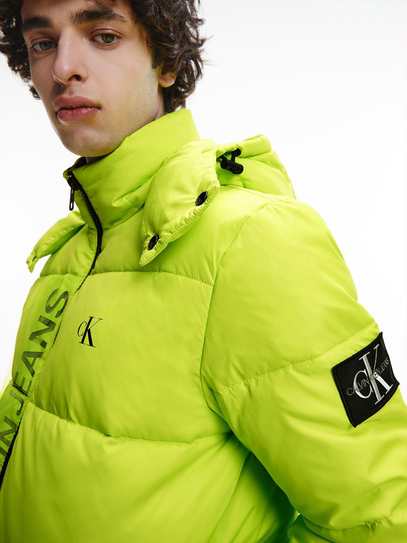 Parka Essentials Non Down Verde Calvin Klein-3