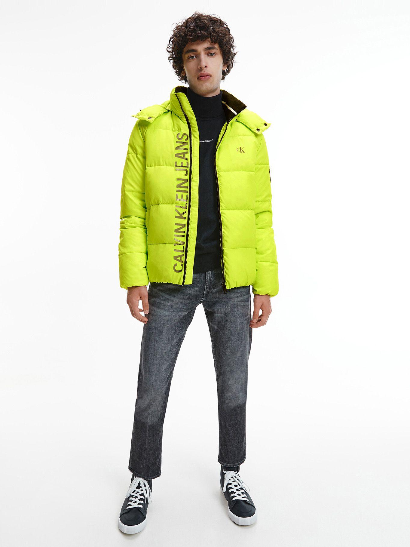 Parka Essentials Non Down Verde Calvin Klein-5