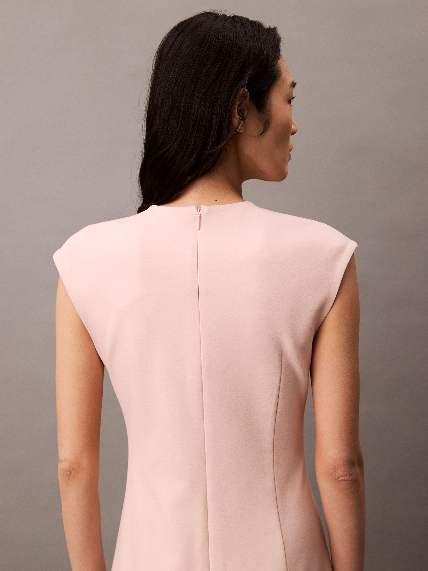 Vestido Straight Rosado Calvin Klein-4