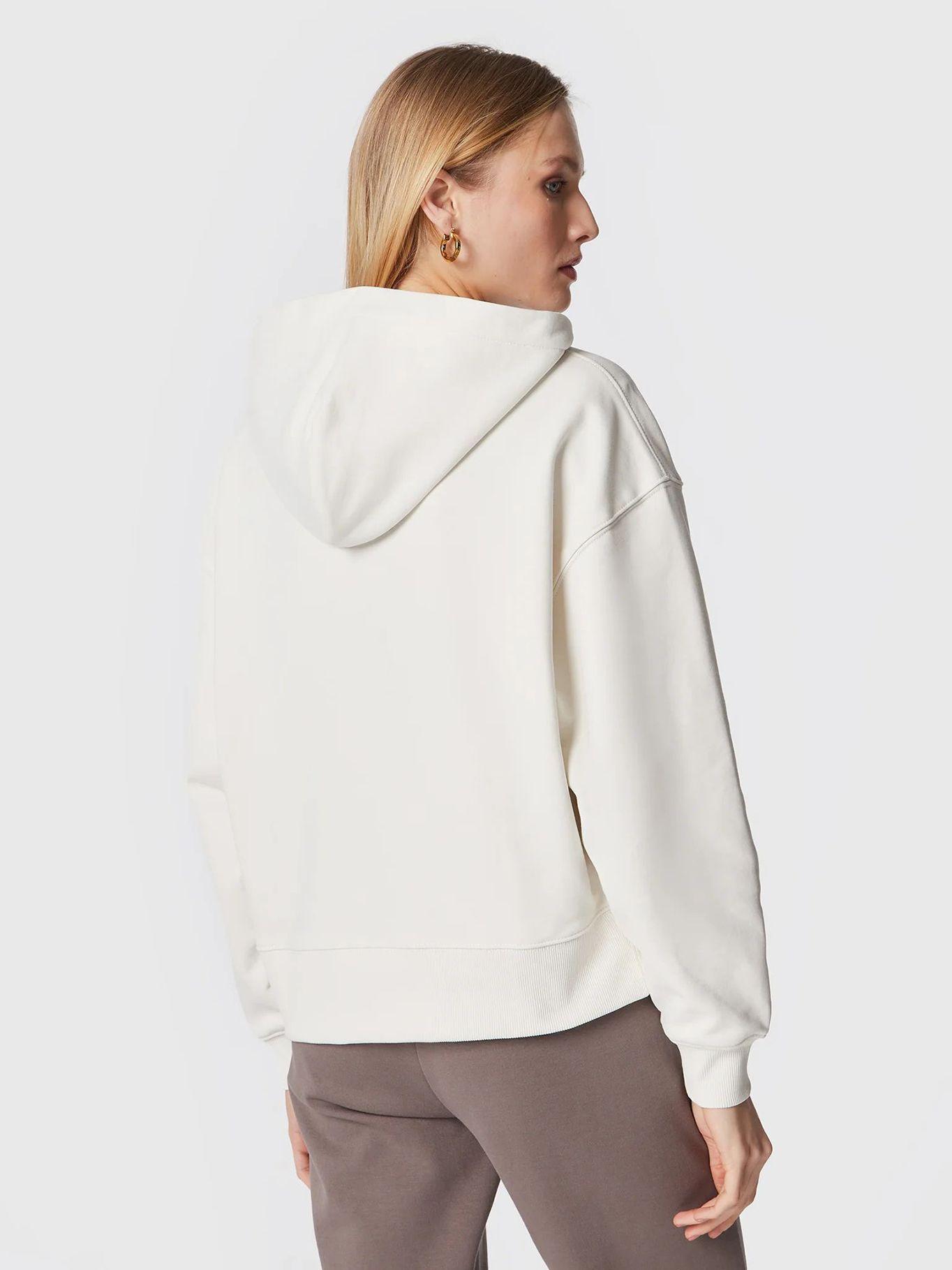 Sudadera con capucha y monograma Blanco Calvin Klein J20J220434-YBI-2