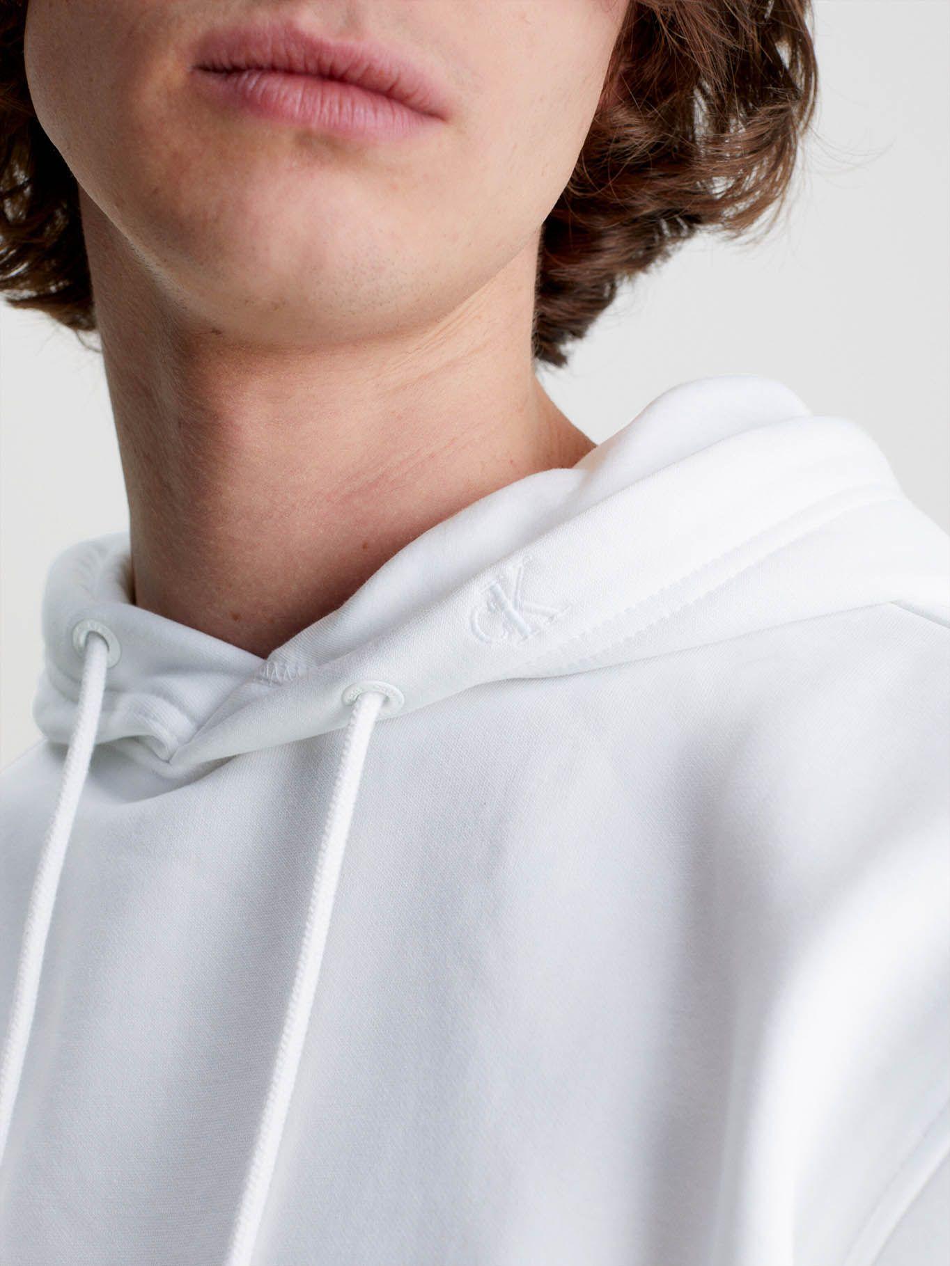 Sudadera con capucha y logo Blanco Calvin Klein J30J322894-YAF-3