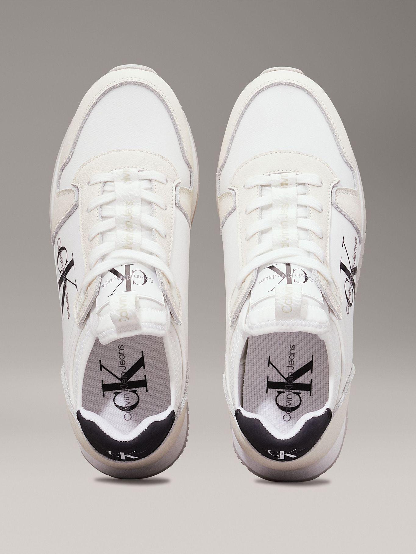 Zapatillas Runner Sock Laceup Blanco Calvin Klein-2