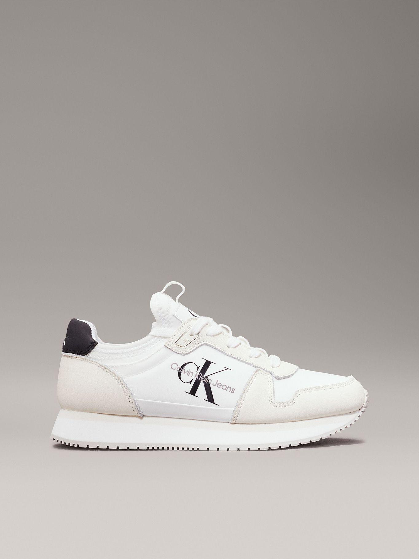 Zapatillas Runner Sock Laceup Blanco Calvin Klein-4