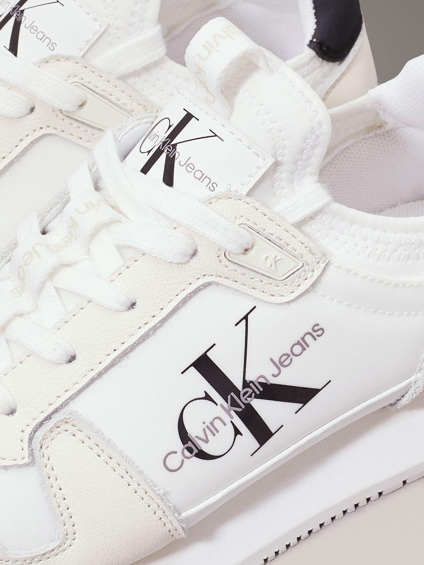 Zapatillas Runner Sock Laceup Blanco Calvin Klein-6