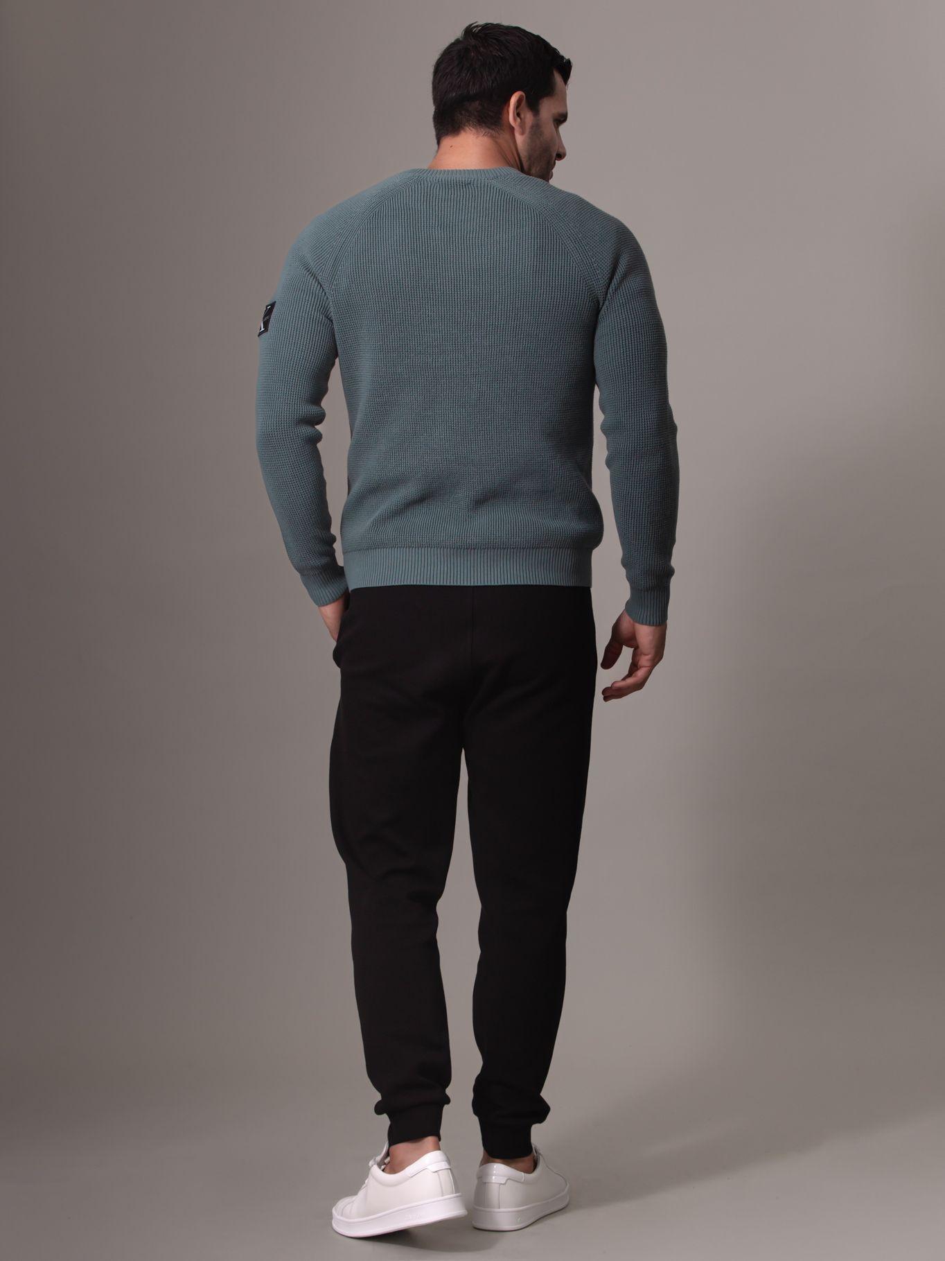 Sweater Badge Easy Sweater Verde Calvin Klein-2