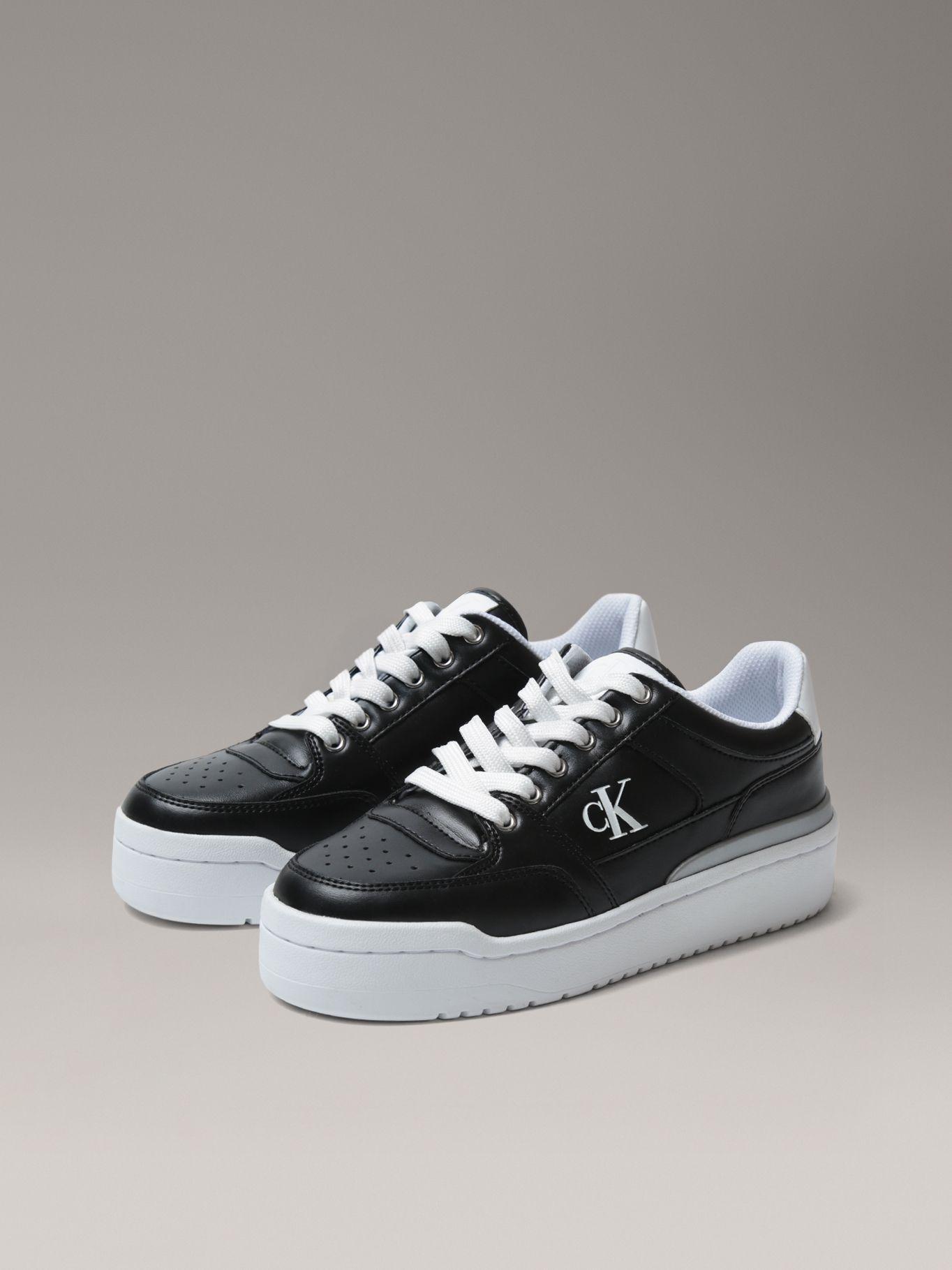 Zapatillas con Suela Gruesa Alta Negro Calvin Klein-0