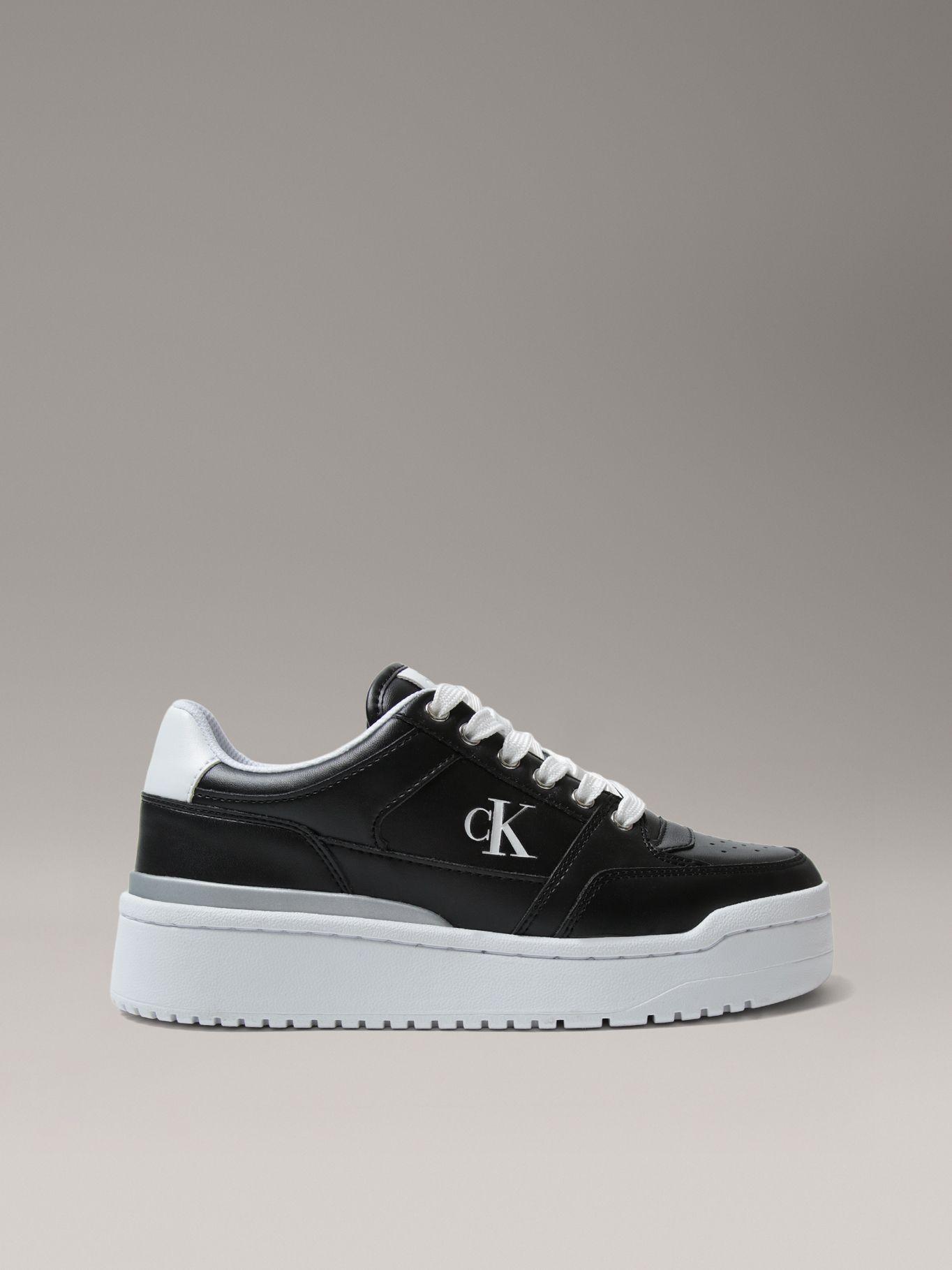 Zapatillas con Suela Gruesa Alta Negro Calvin Klein-4