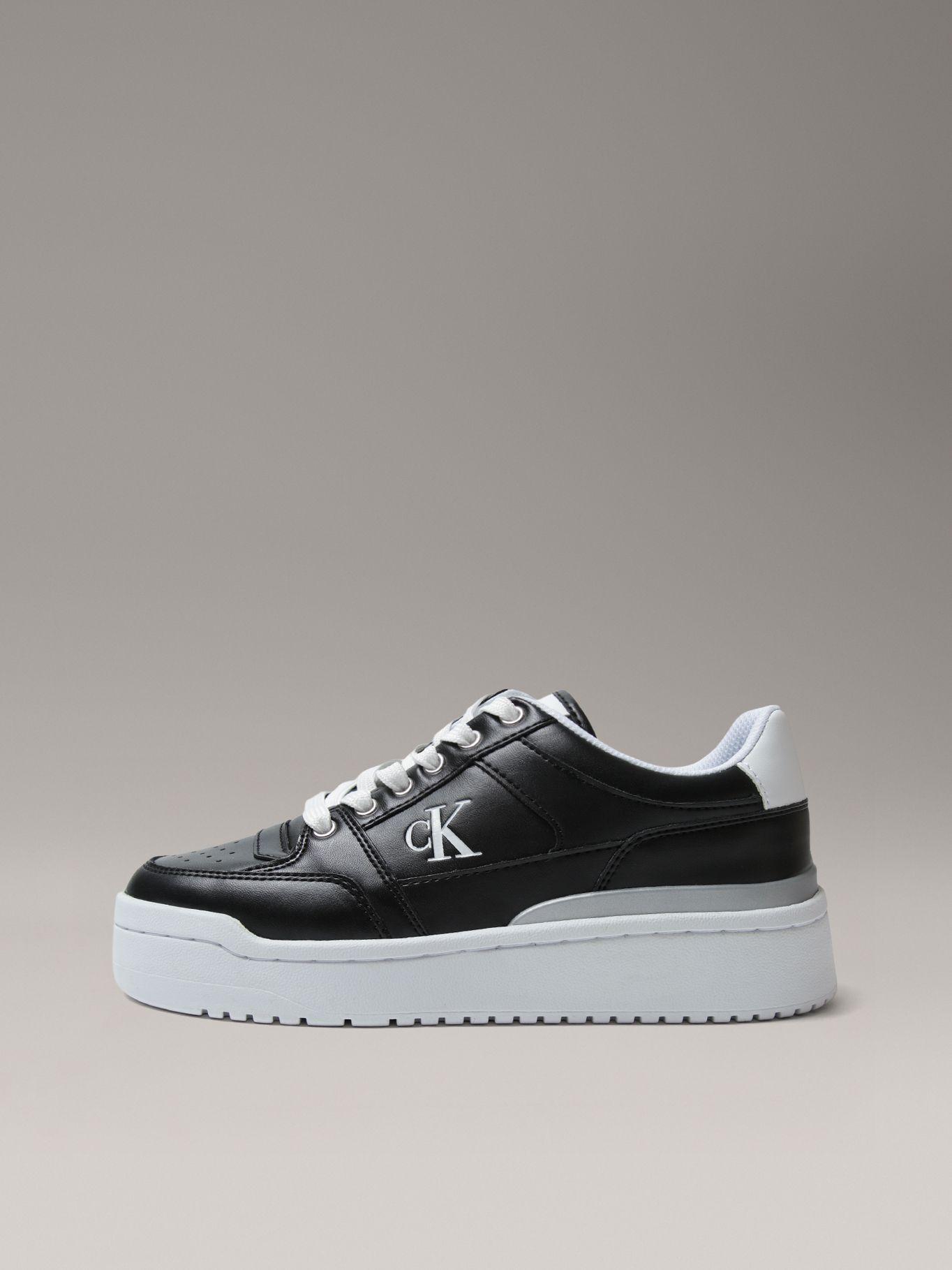 Zapatillas con Suela Gruesa Alta Negro Calvin Klein-5