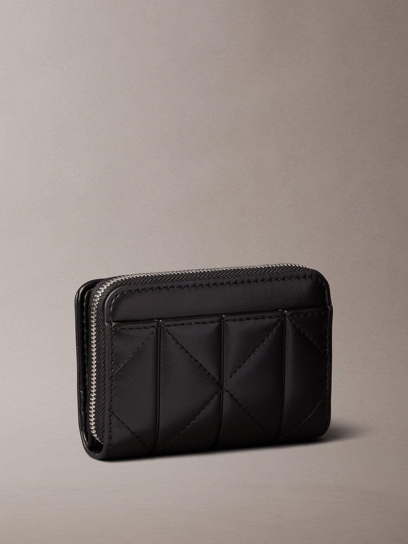 Billetera Acolchada Alrededor- Negro Calvin Klein-1