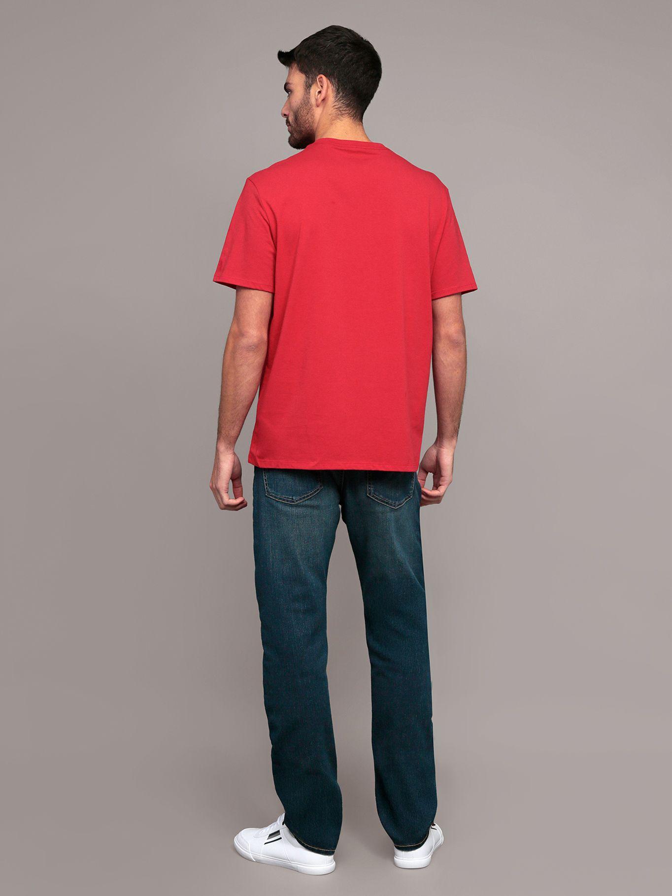 Polera Outline Boxed Rojo Calvin Klein-2