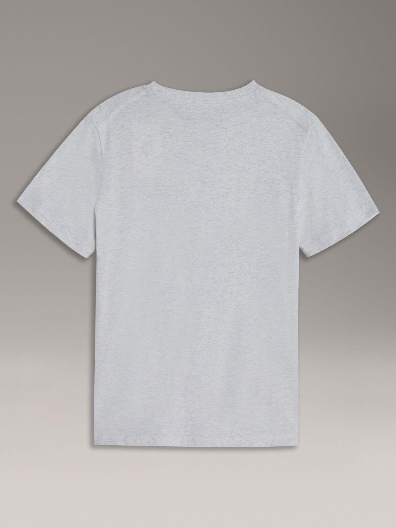 Polera Niño CK Monogram Gris Calvin Klein-1