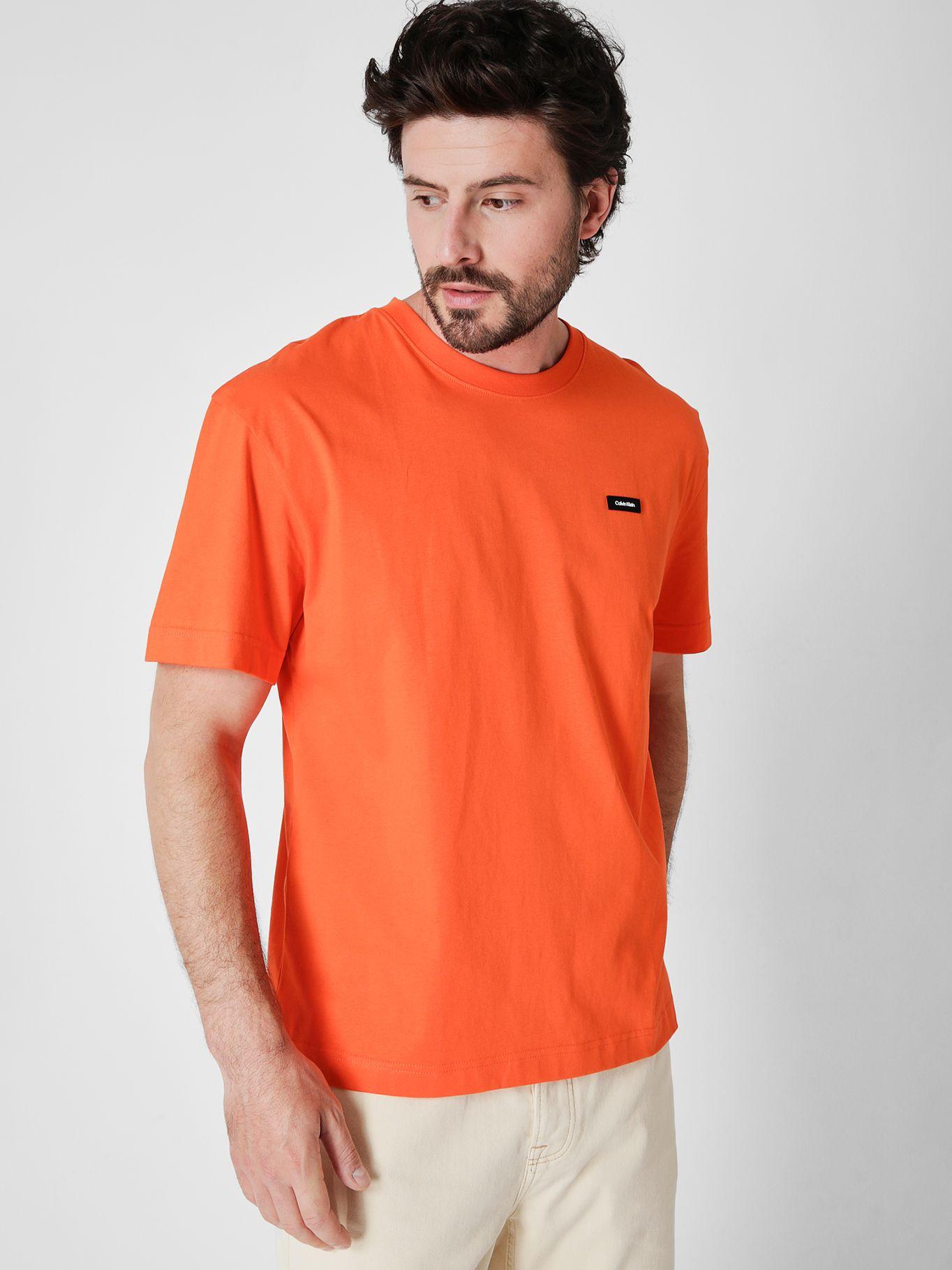 Polera Comfort Fit  Naranja Calvin Klein-0