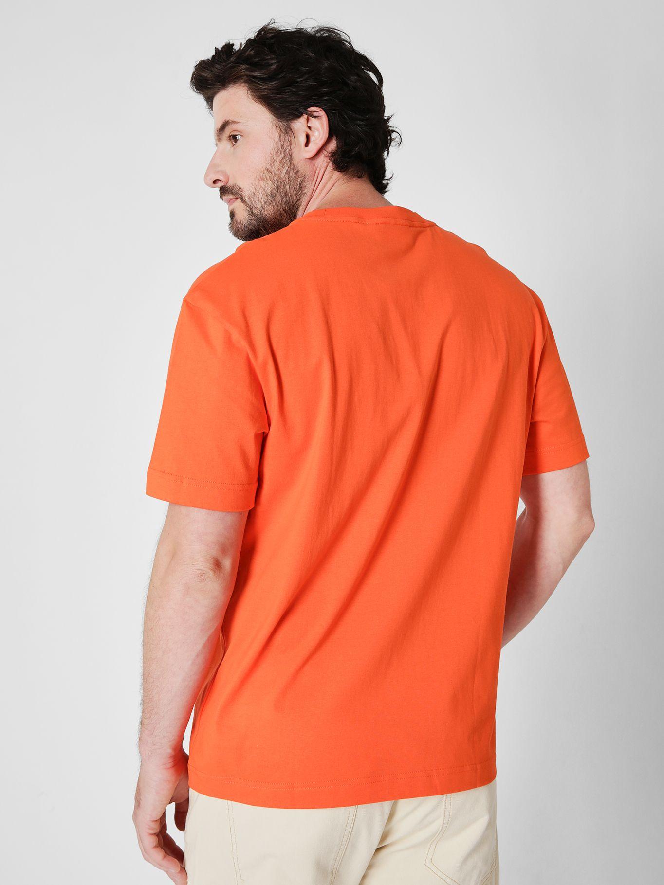 Polera Comfort Fit  Naranja Calvin Klein-2