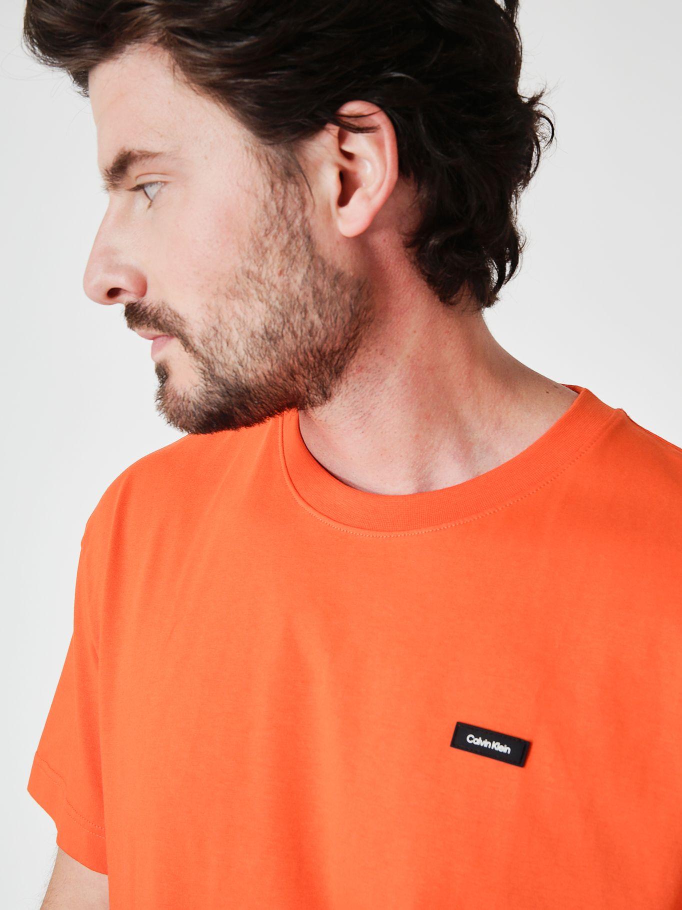 Polera Comfort Fit  Naranja Calvin Klein-3