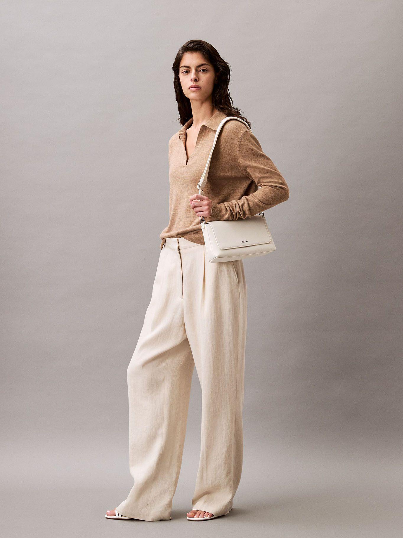 Cartera Ck Must Blanco Calvin Klein-4