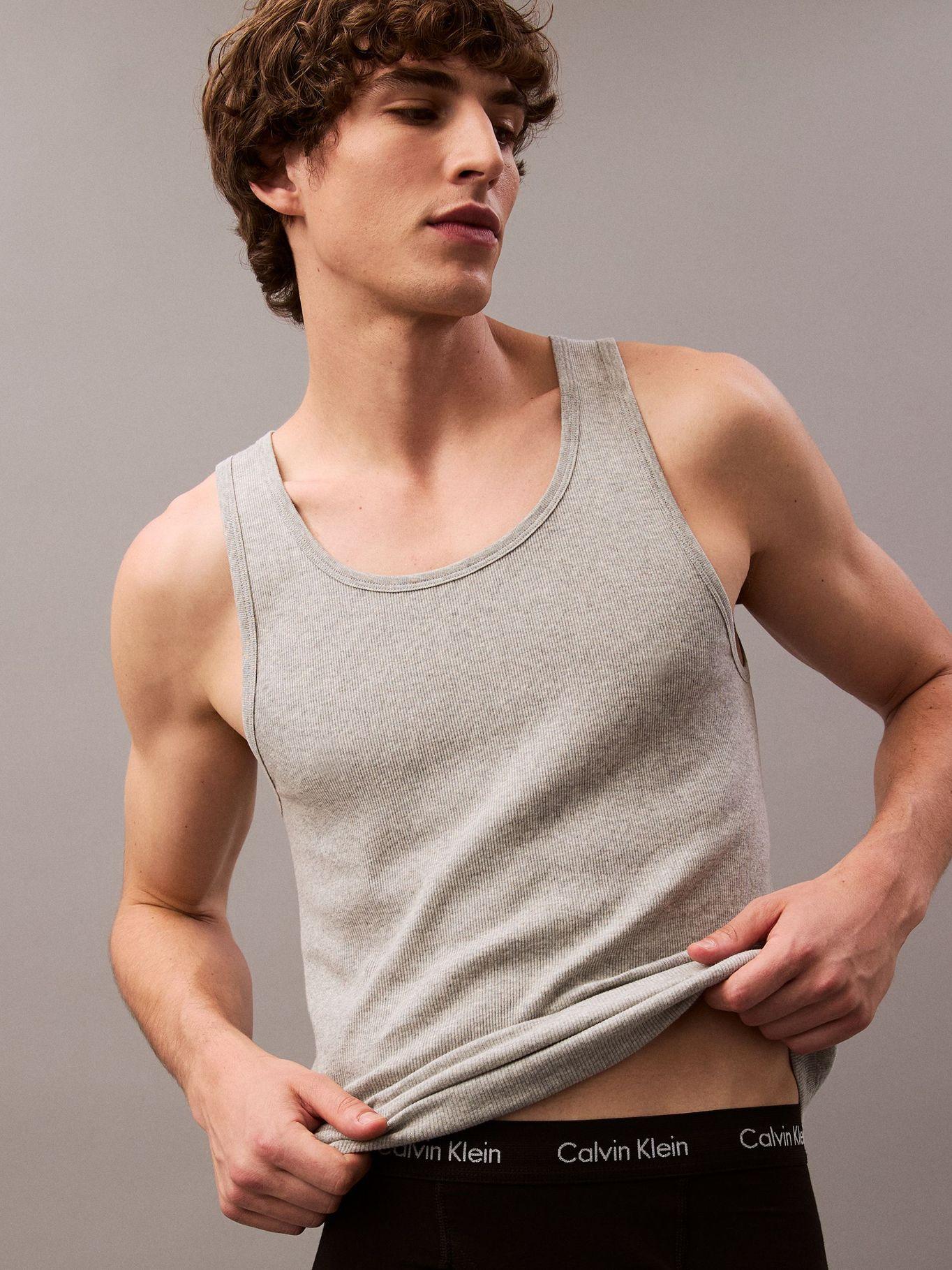 Pack 3 Camisetas Cotton Classic Multicolor Calvin Klein-4