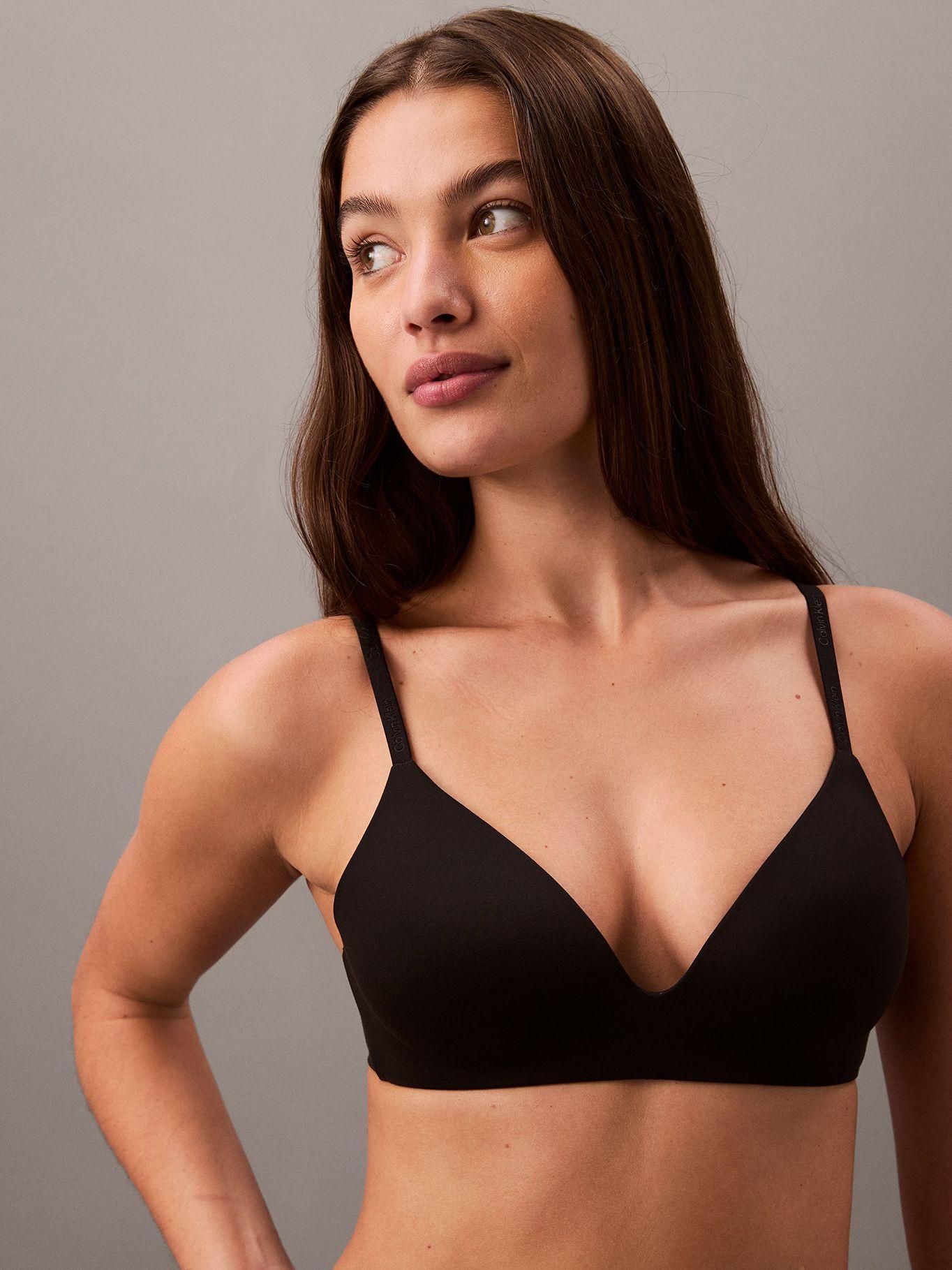 Sostén Invisible Sin Aro Perfectly Negro Calvin Klein-3