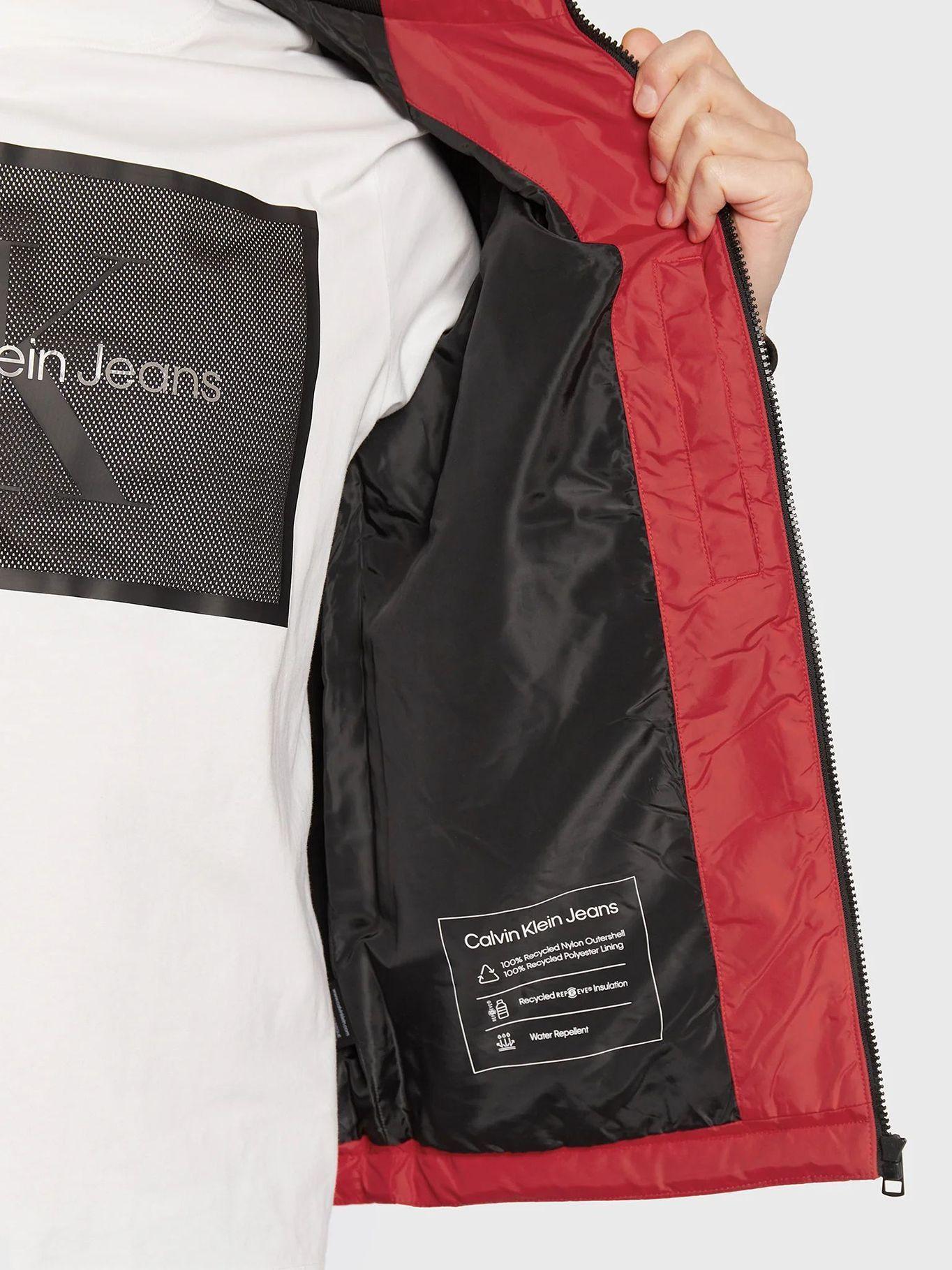 Chaqueta Padded Harrington Rojo XL6 Calvin Klein-4