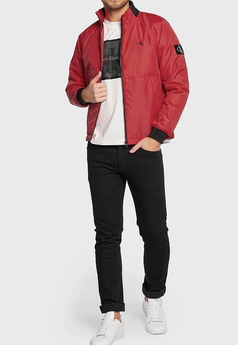 Chaqueta Padded Harrington Rojo XL6 Calvin Klein-1