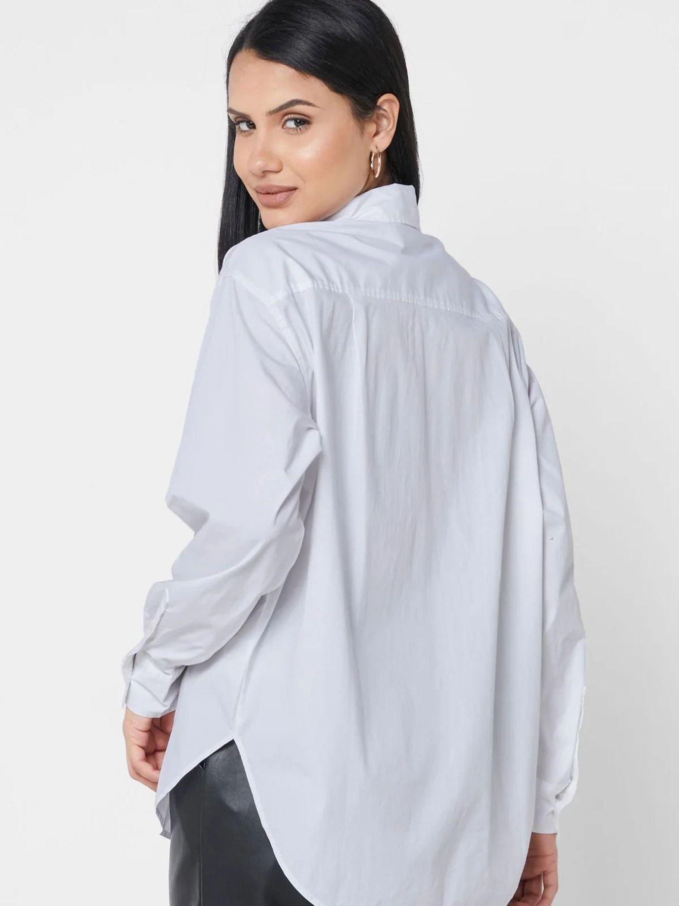 Camisa Monologo Relaxed Blanco Calvin Klein-2