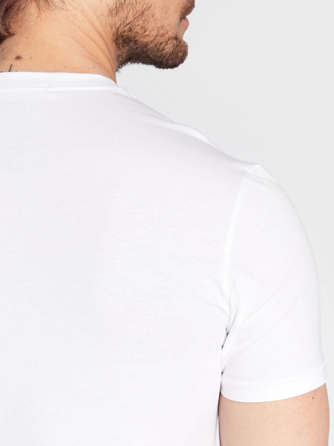 Polera Monogram Blanco 0K6 Calvin Klein-4