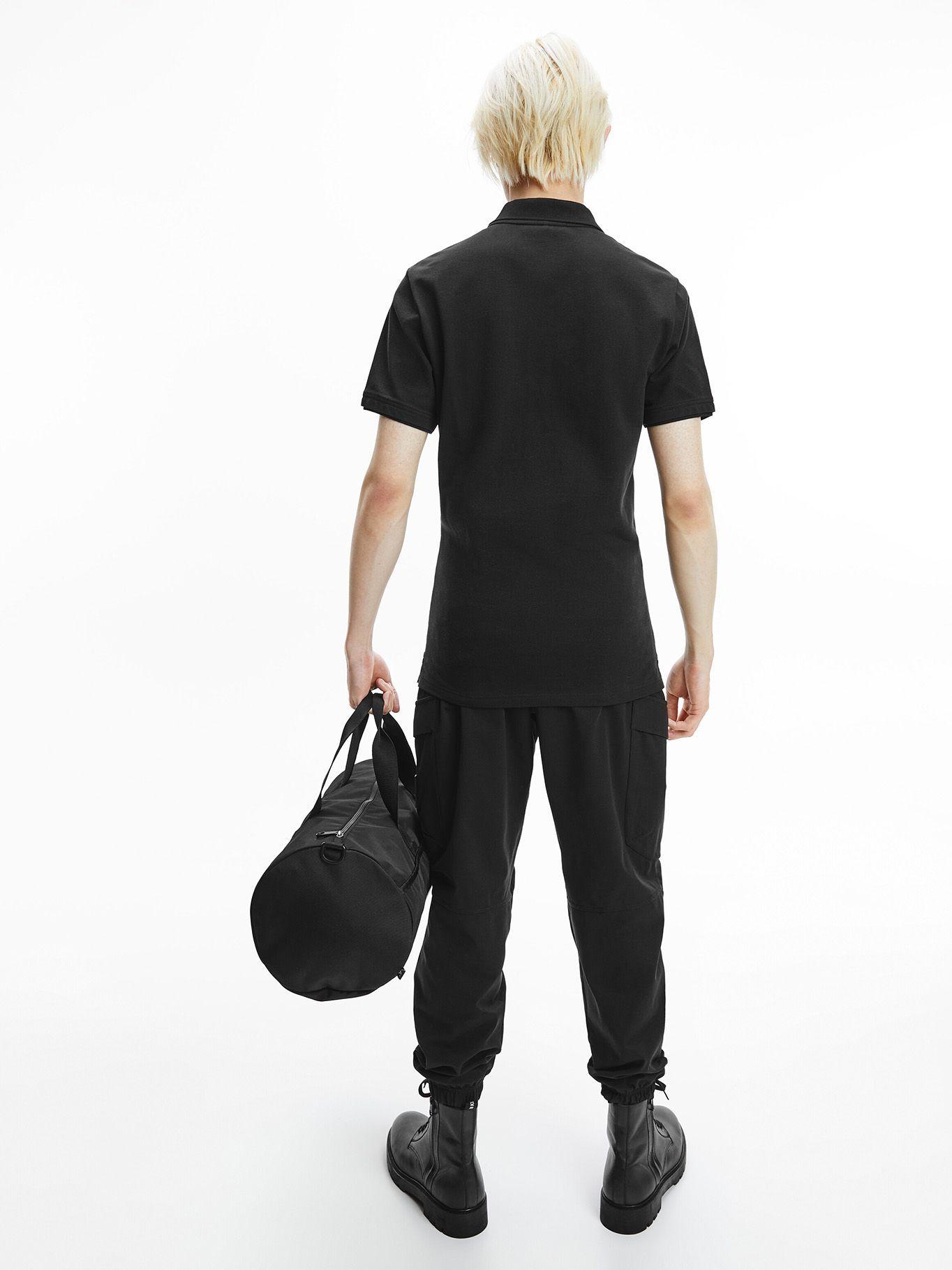 Polo Colorblock Shadow Negro Calvin Klein-2