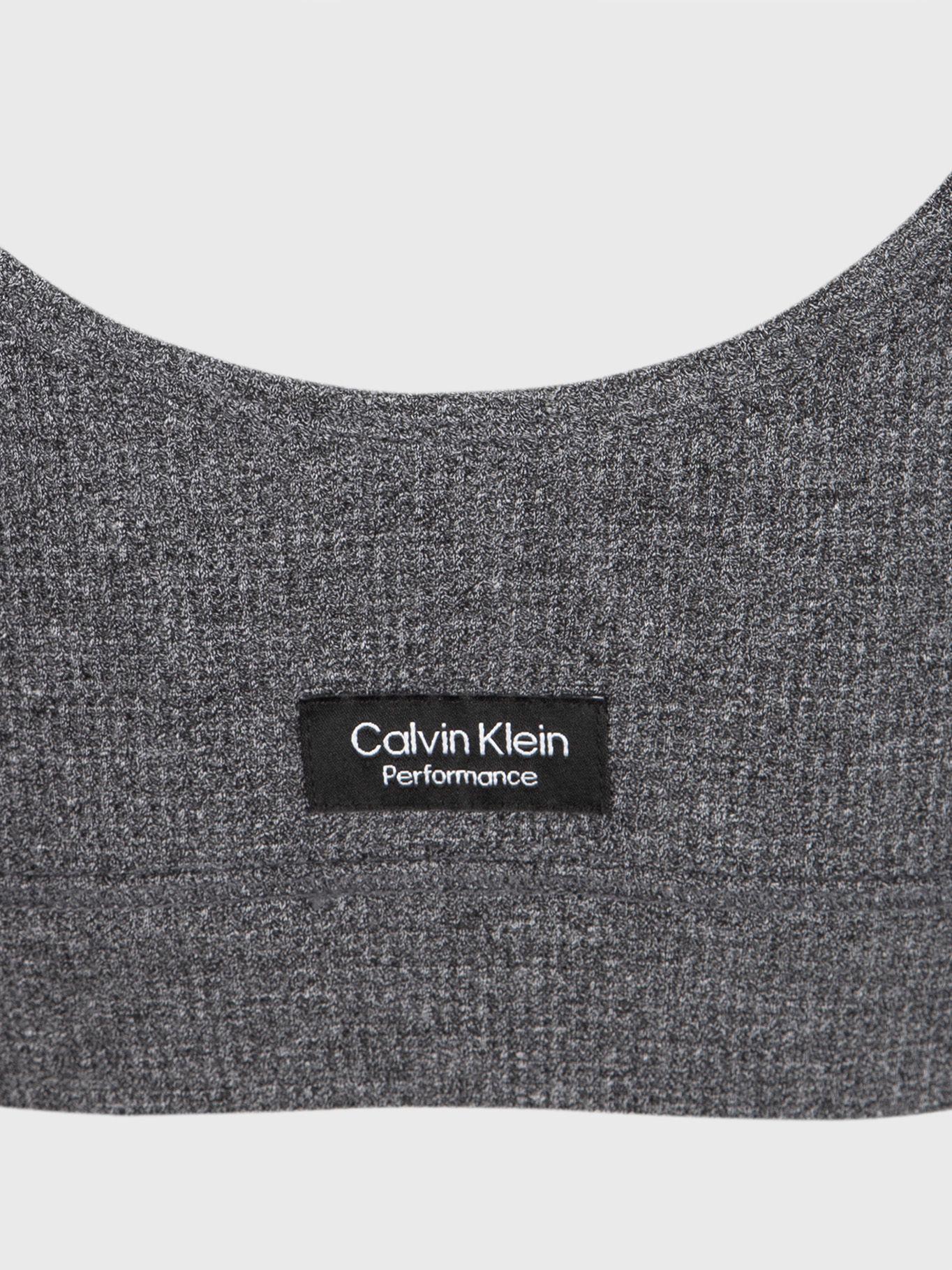 Peto Deportivo Scoop Neck Gris Calvin Klein-3