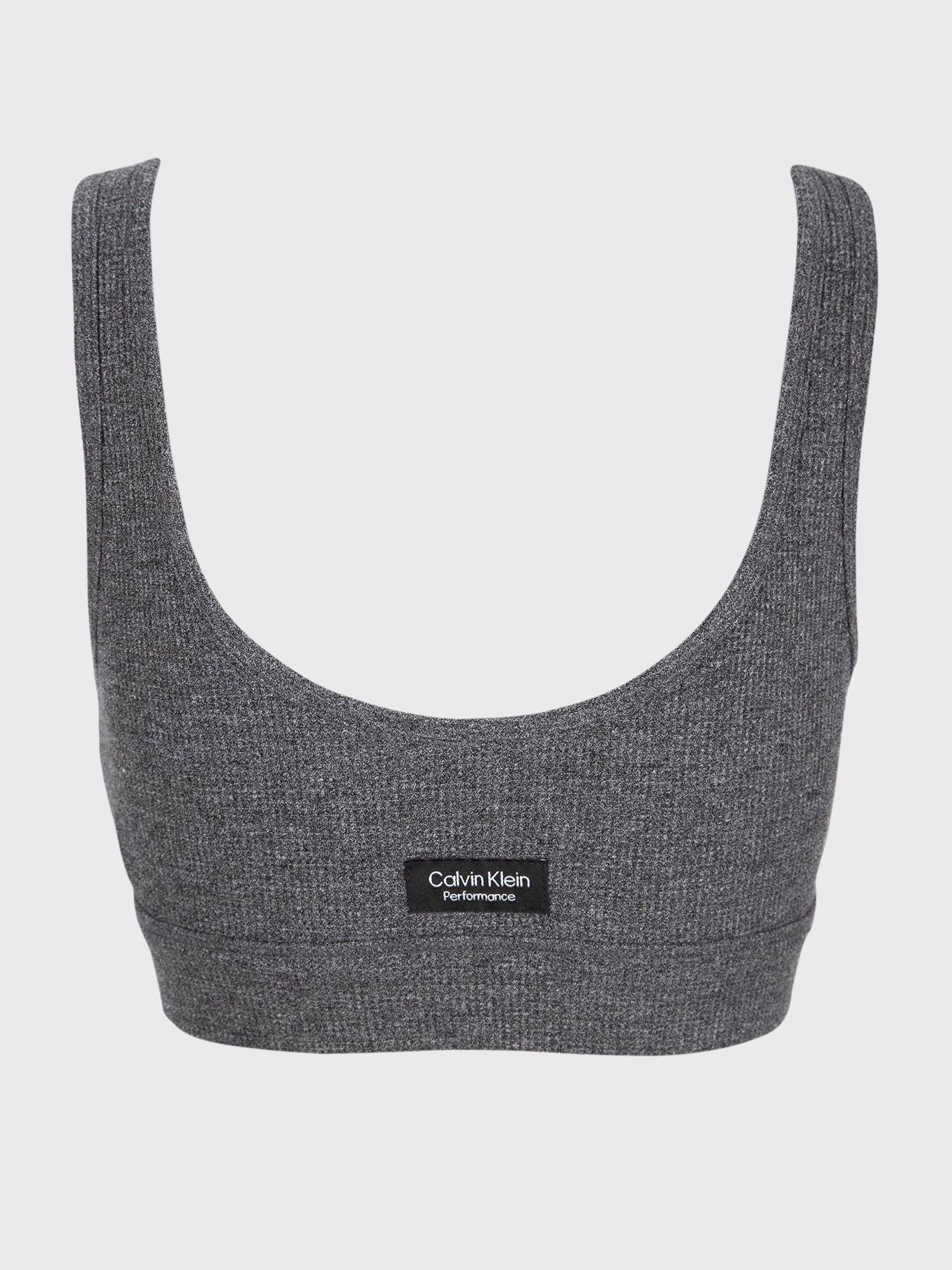 Peto Deportivo Scoop Neck Gris Calvin Klein-1