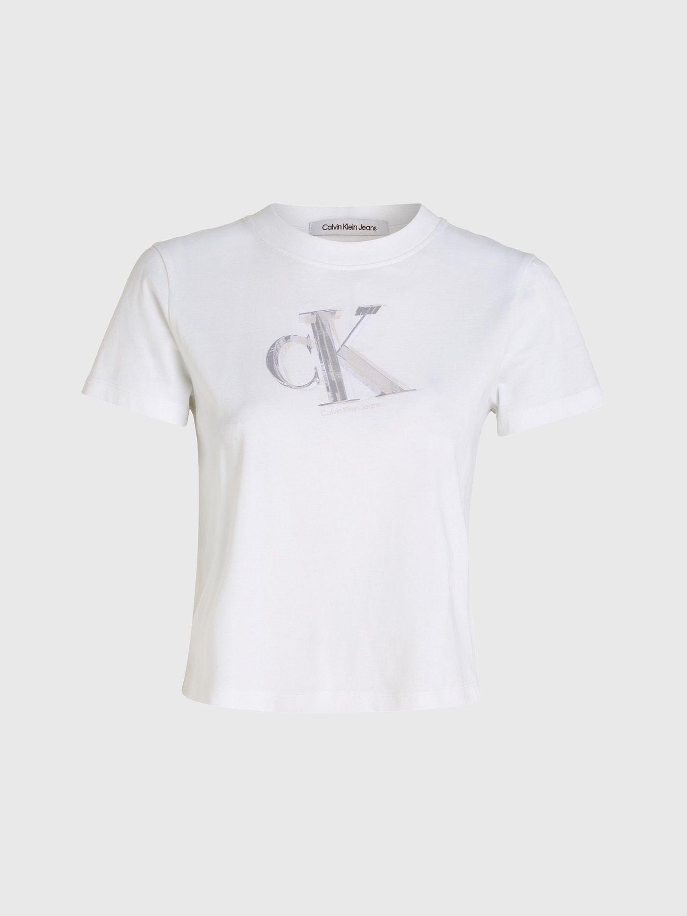 Polera Meta Ck Baby Blanco Calvin Klein-4