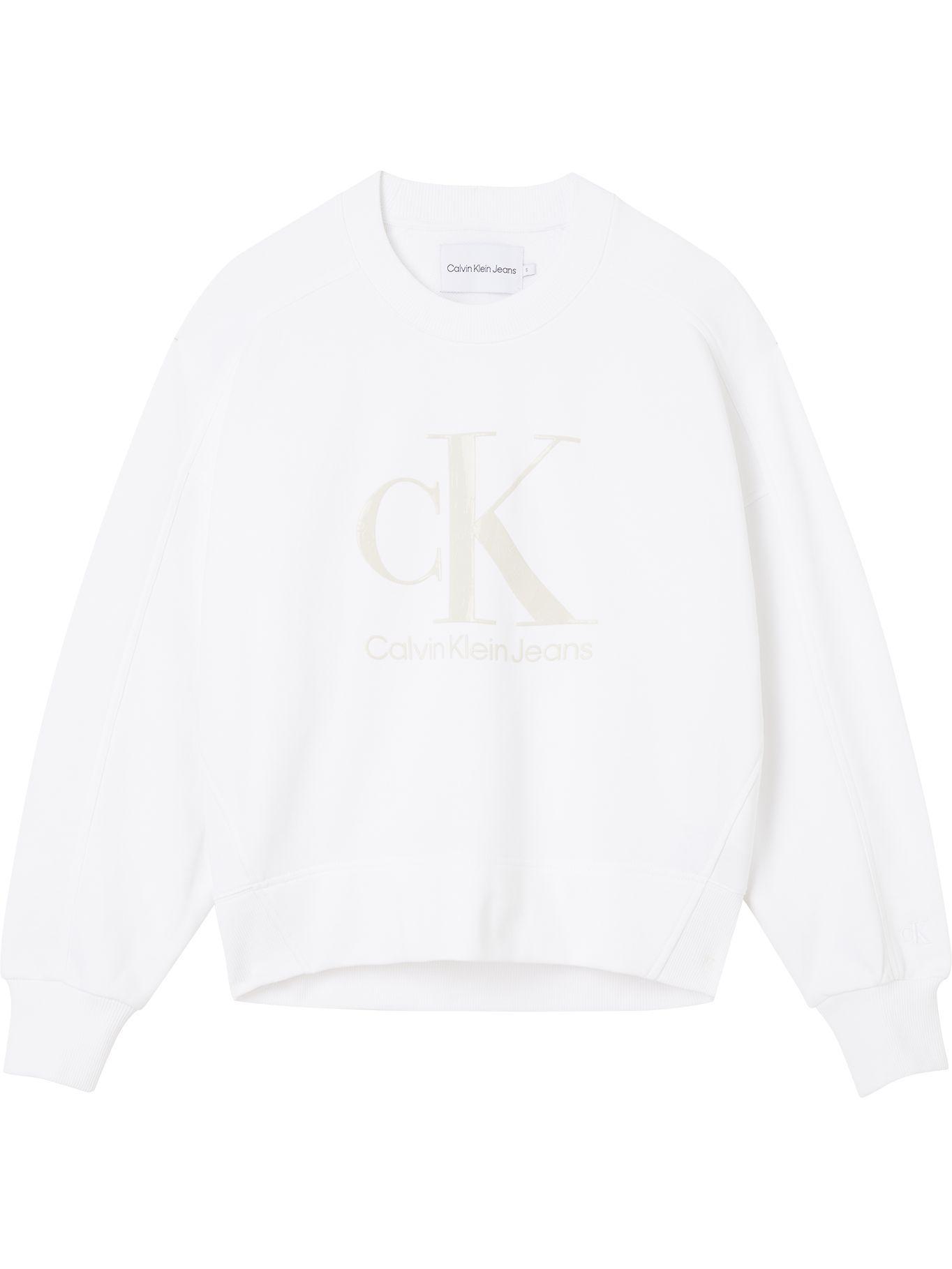 Polerón Gel Monogram Blanco Calvin Klein-0