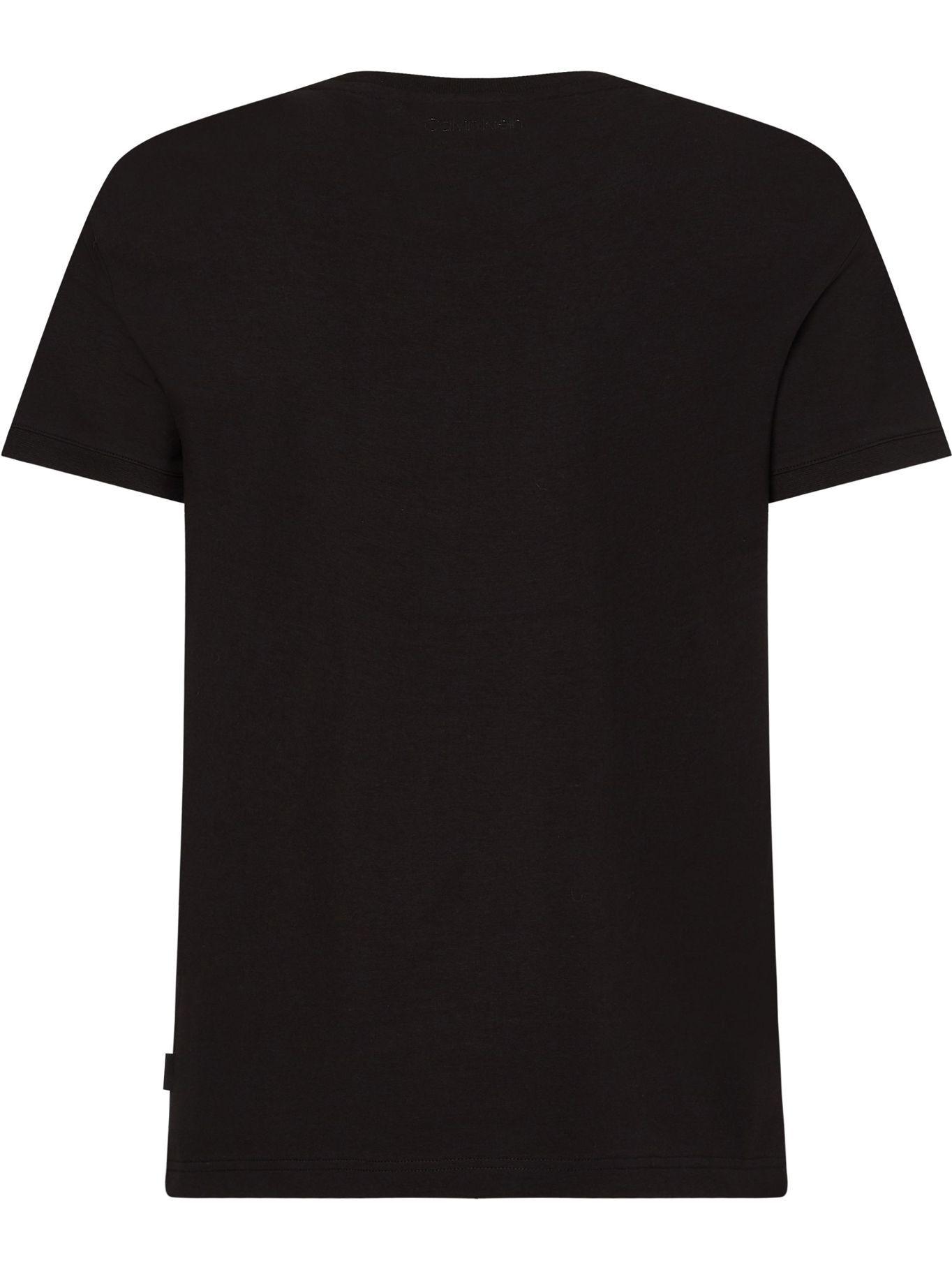 Polera Matt Shine Negro Calvin Klein-1