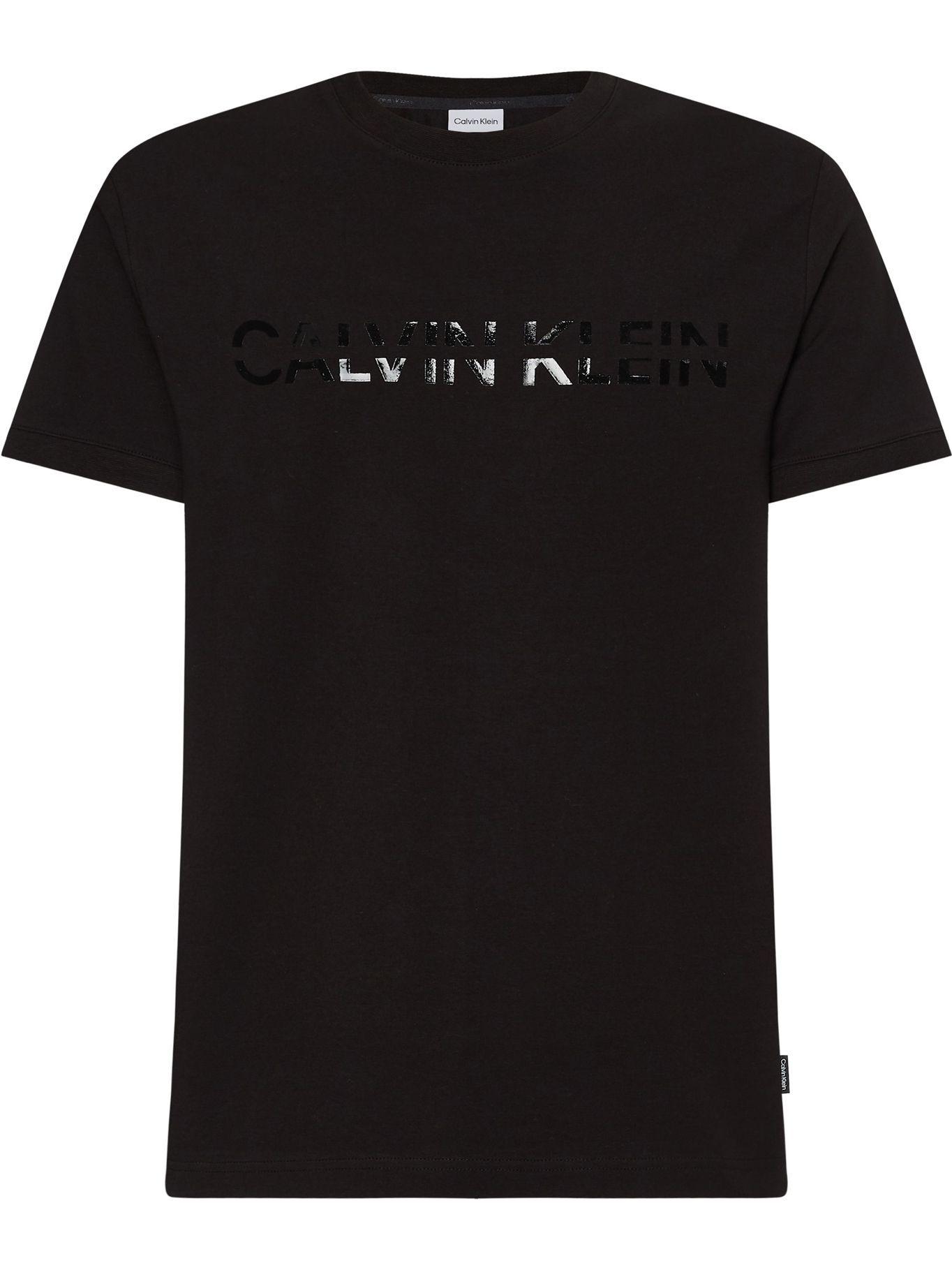 Polera Matt Shine Negro Calvin Klein-0
