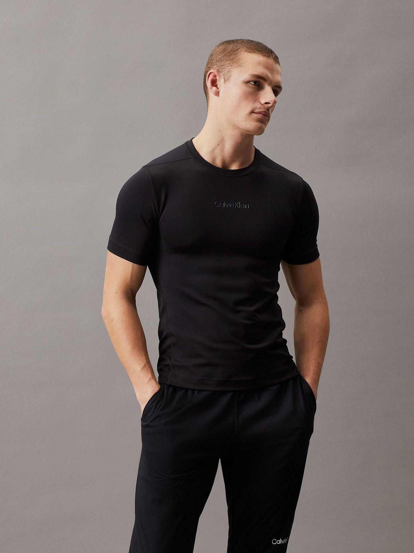 Polera Base Layer Negro Calvin Klein-0