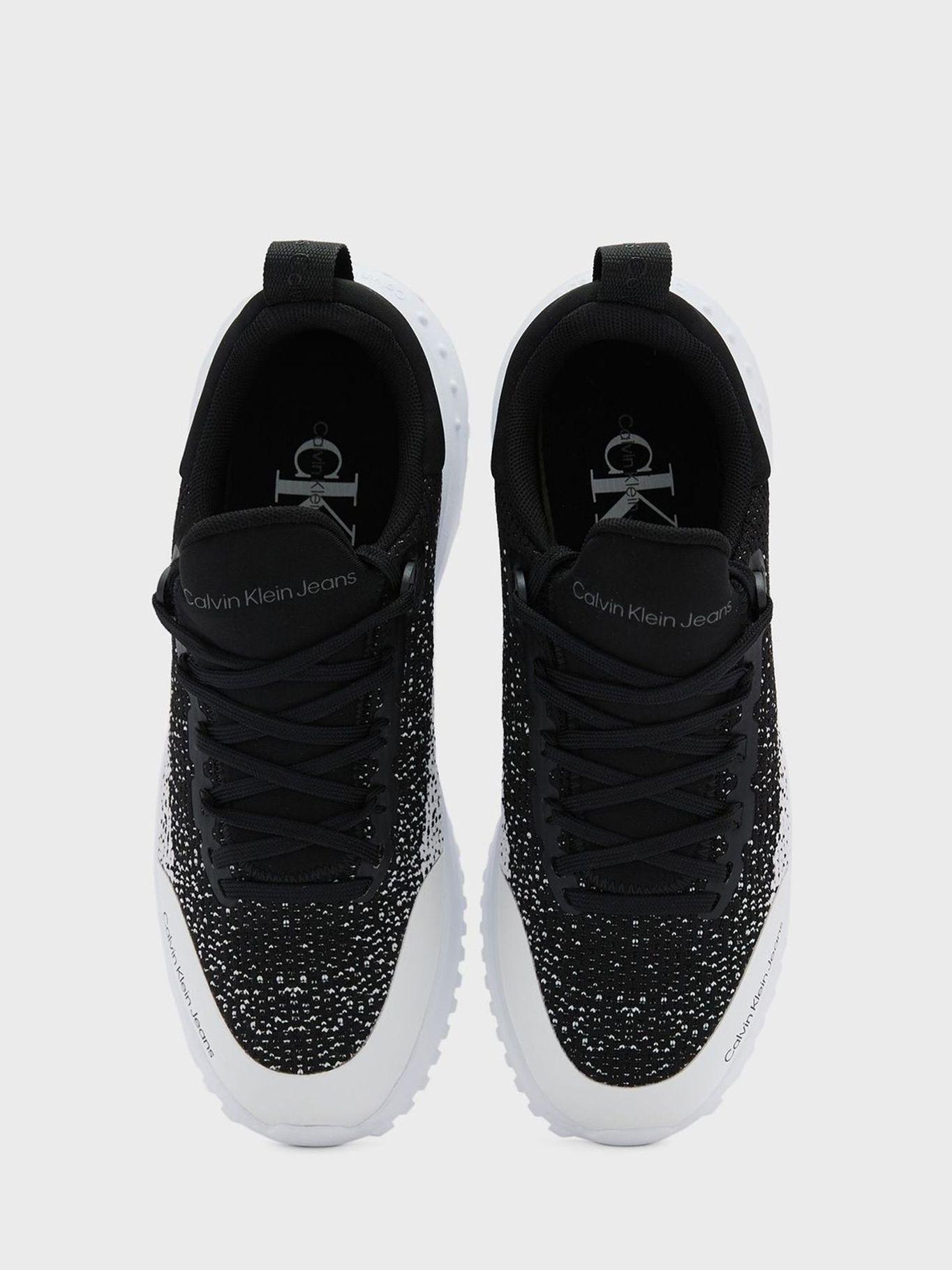 Zapatillas Eva Runner Low Sock Negro Calvin Klein-2