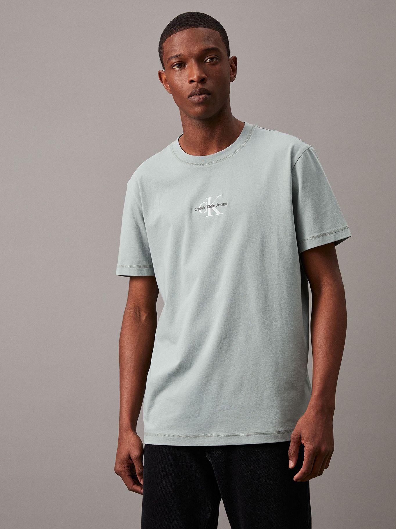 Polera Monologo Gris Calvin Klein-0