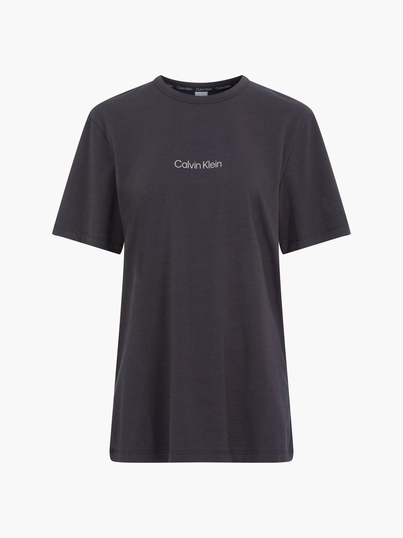 Polera Pijama Structure Lounge Negro Calvin Klein-4