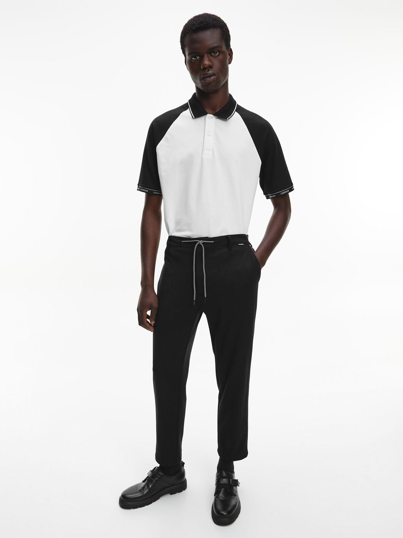 Polo Archive Tape Blanco Calvin Klein-1
