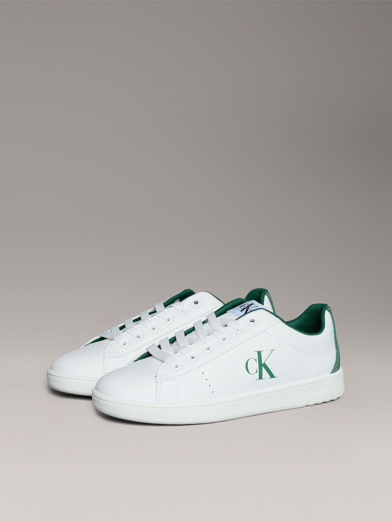 Zapatillas Niño con Cordones Blanco Calvin Klein-0