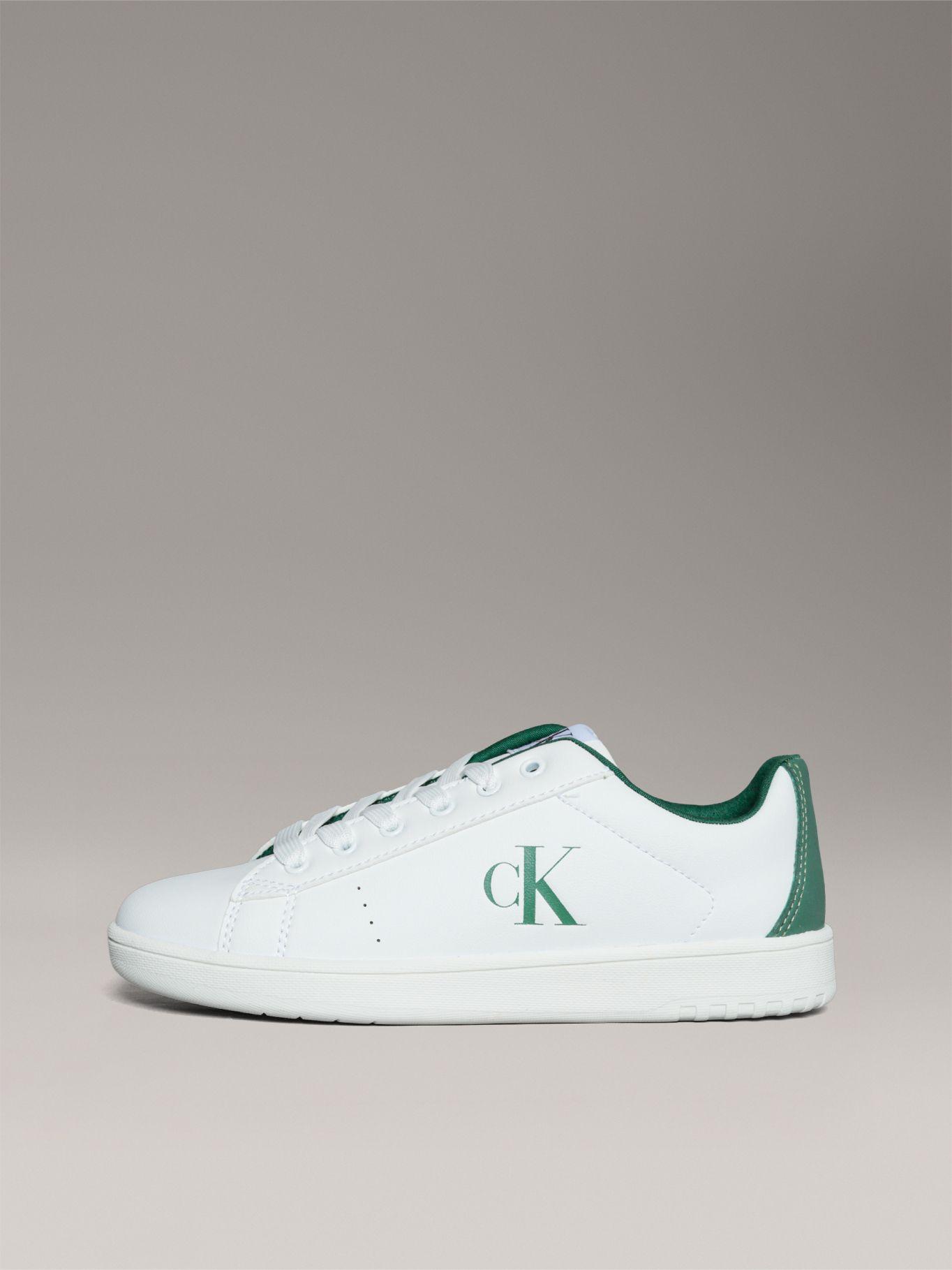 Zapatillas Niño con Cordones Blanco Calvin Klein-5