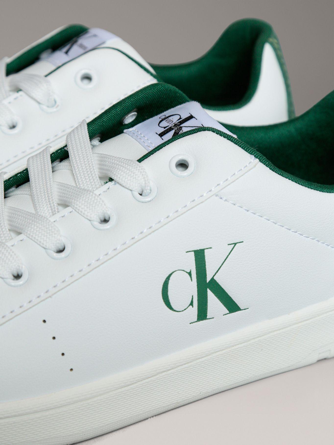 Zapatillas Niño con Cordones Blanco Calvin Klein-6