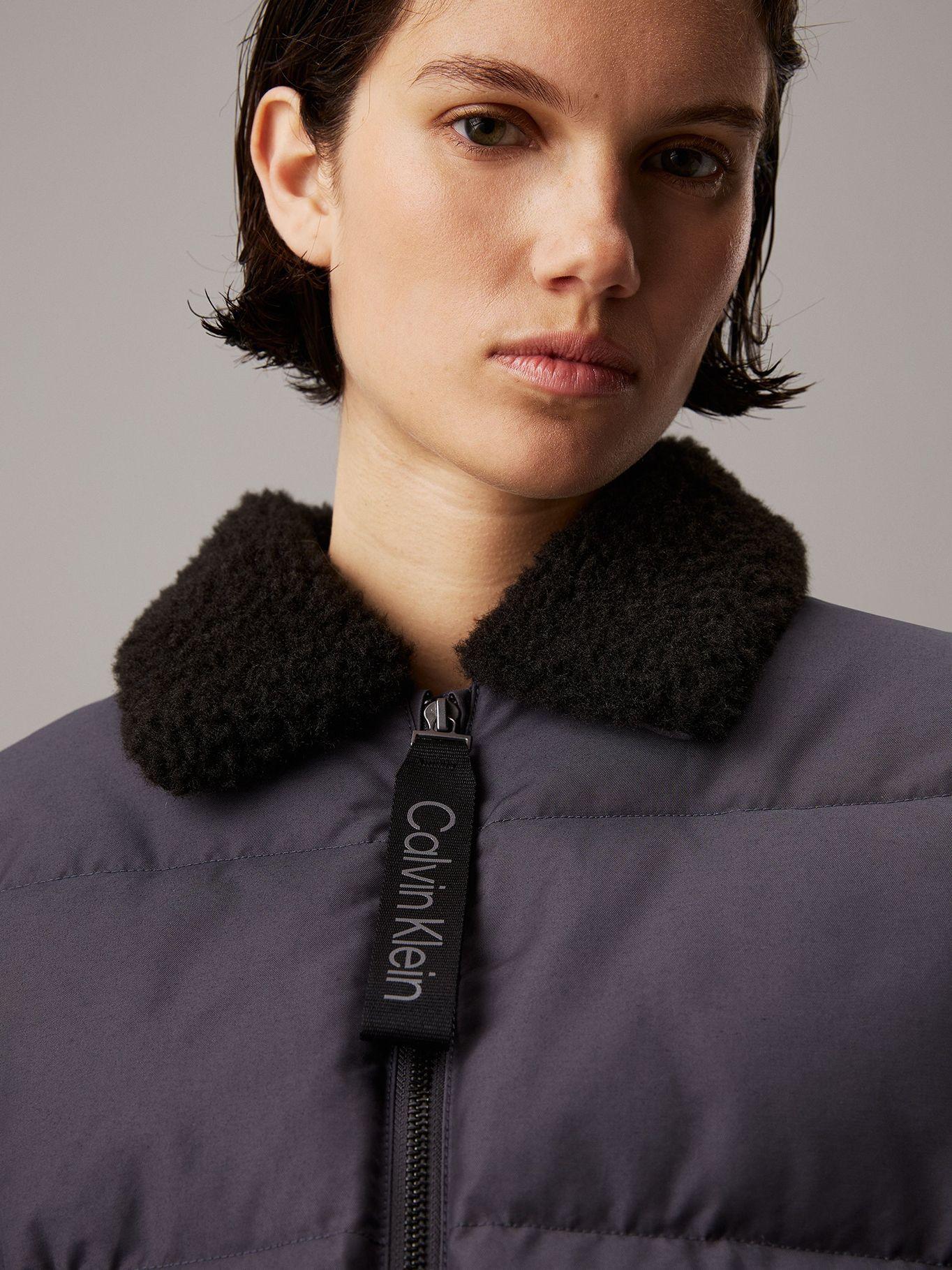 Parka Aviator Puffer Negro Calvin Klein-3